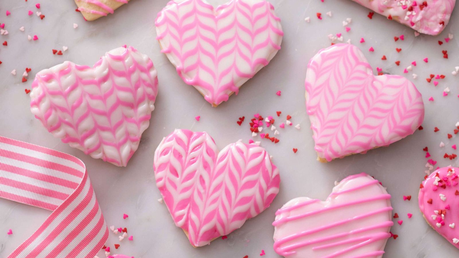 Capture the heart of your Valentine with these sweet sugar cookies