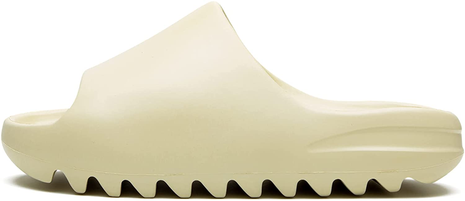 Amazon.com. Adidas Mens Yeezy Slide Bone Bone Bone Synthetic Size. Sport Sandals & Slides