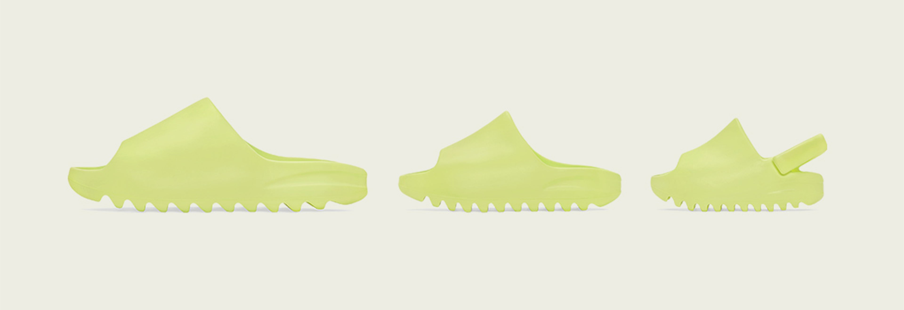 Adidas Yeezy Slide Glow Green Infants