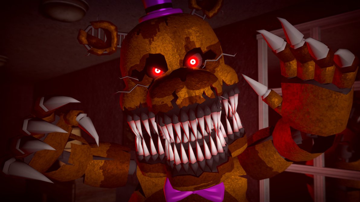 Nightmare Fred Bear Wallpaper