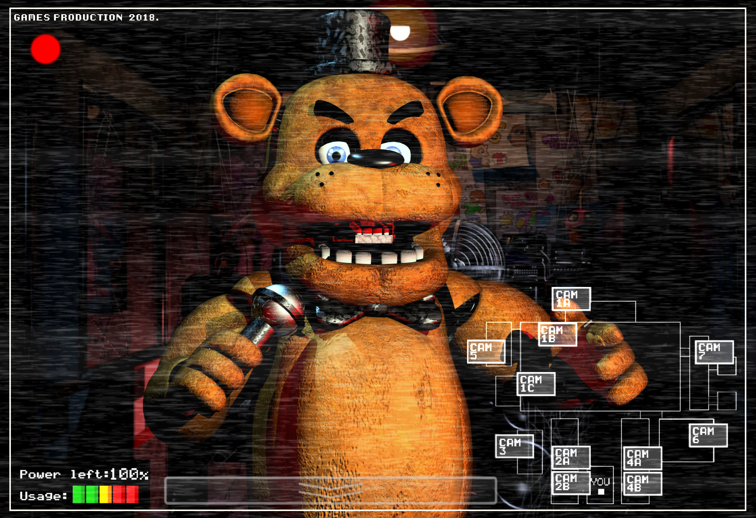 Freddy Fazbear Wallpaper HD Wallpaper