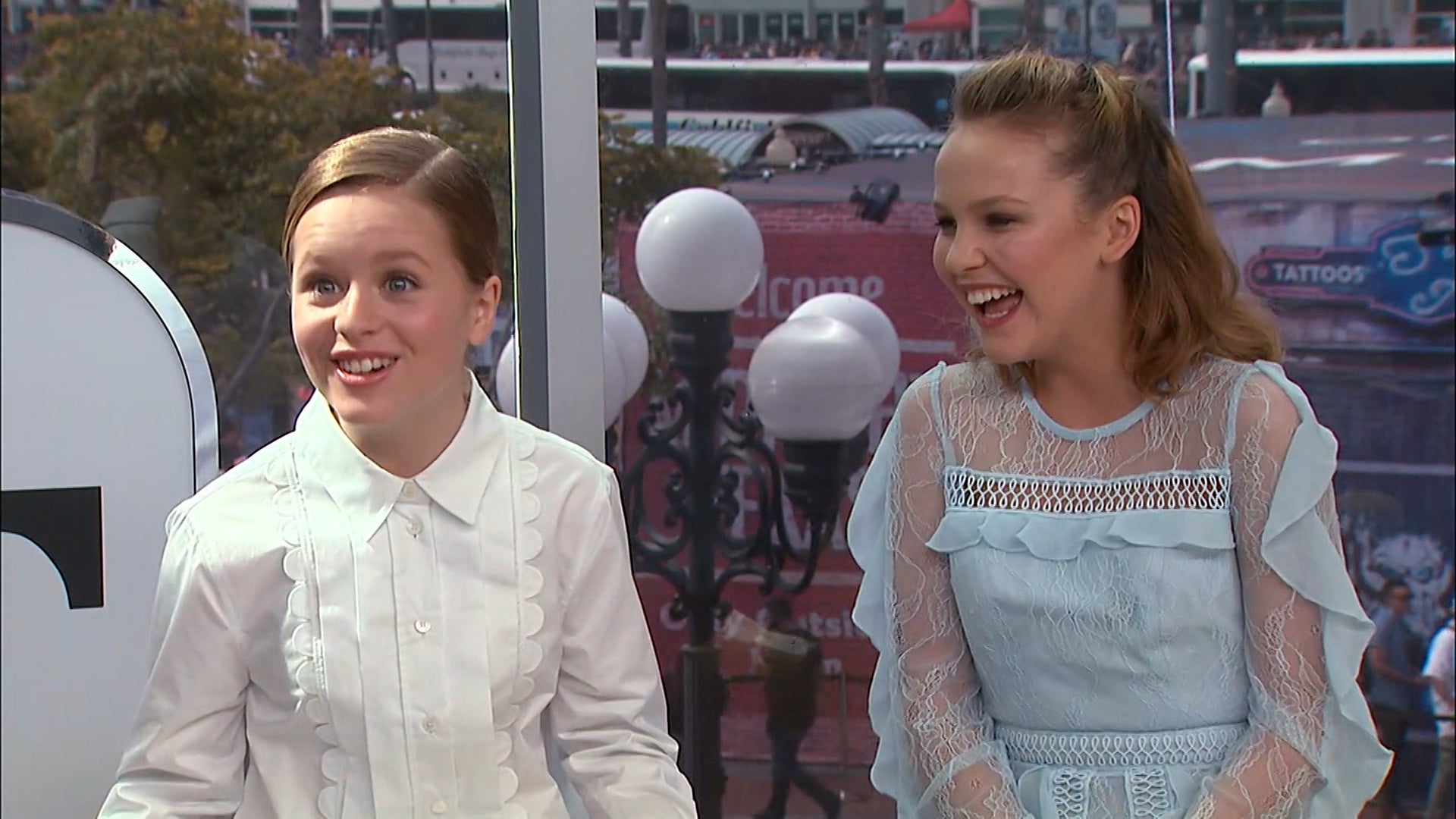 Comic Con 2017: Talitha Bateman And Lulu Wilson Dish On Acting Scared In 'Annabelle: Creation'