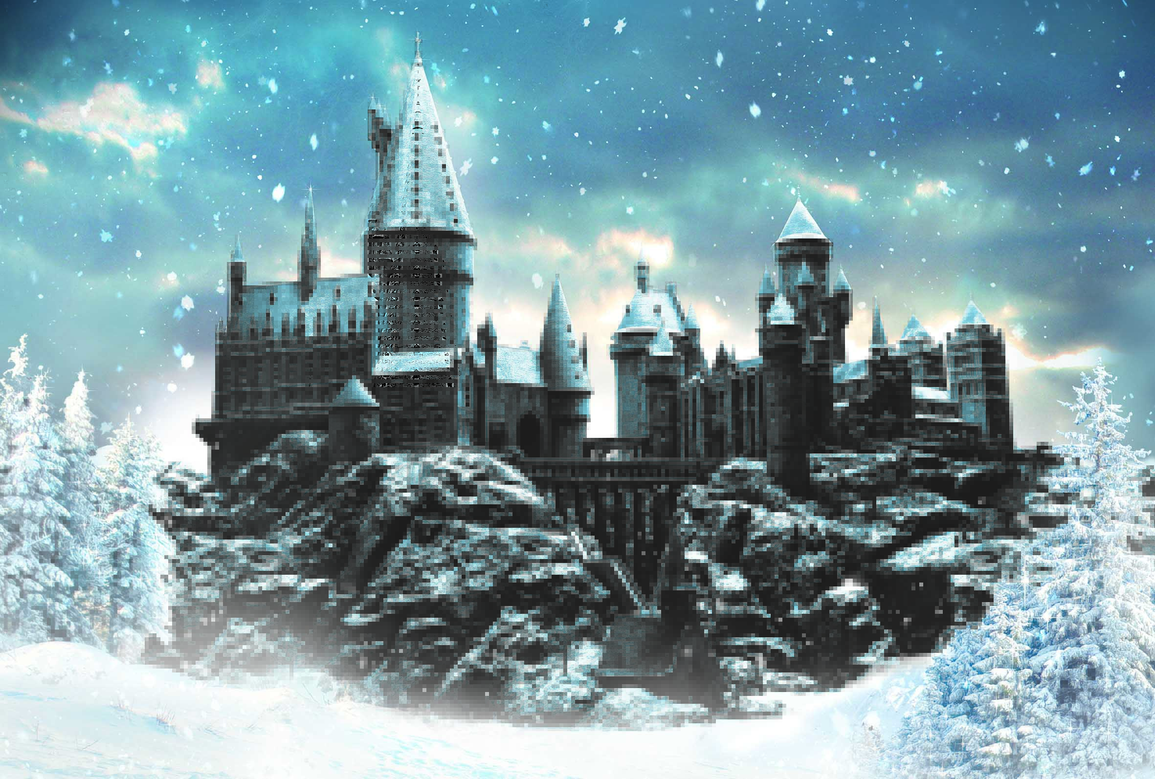 Hogwarts Snow Wallpaper