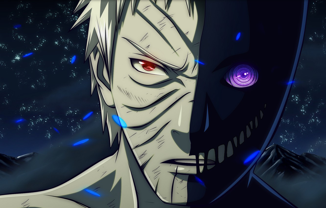 Wallpaper eyes, anime, sharingan, Uchiha, tobi, obito, rinnegan image for desktop, section прочее