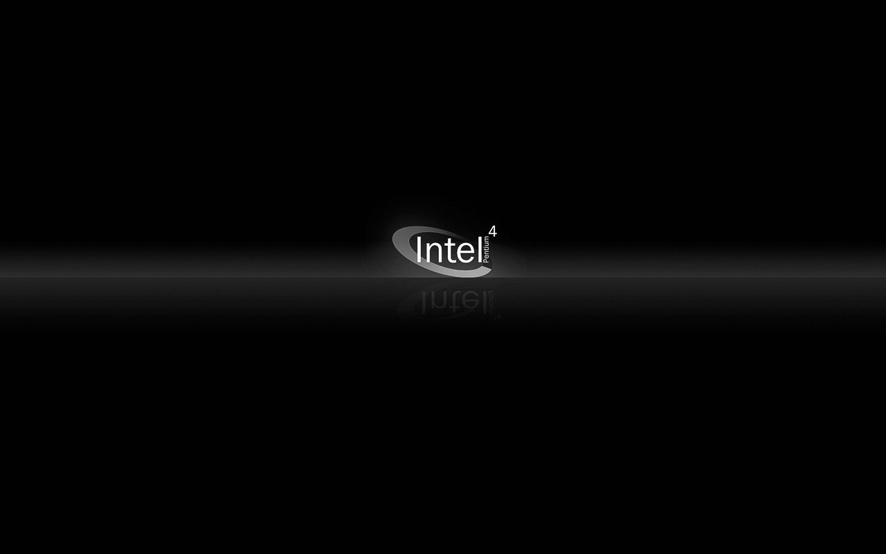 Free download Intel pentium 4 wallpaper black background with the white intel logo [1280x800] for your Desktop, Mobile & Tablet. Explore Intel Wallpaper. Core Wallpaper, Intel Core i7 Wallpaper, Intel i3 Wallpaper