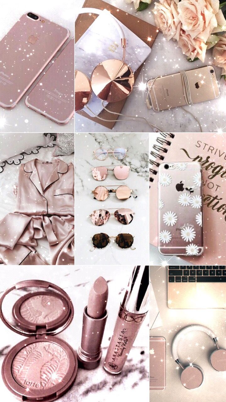 rose gold iphone wallpaper hd, pink, design, material property, peach