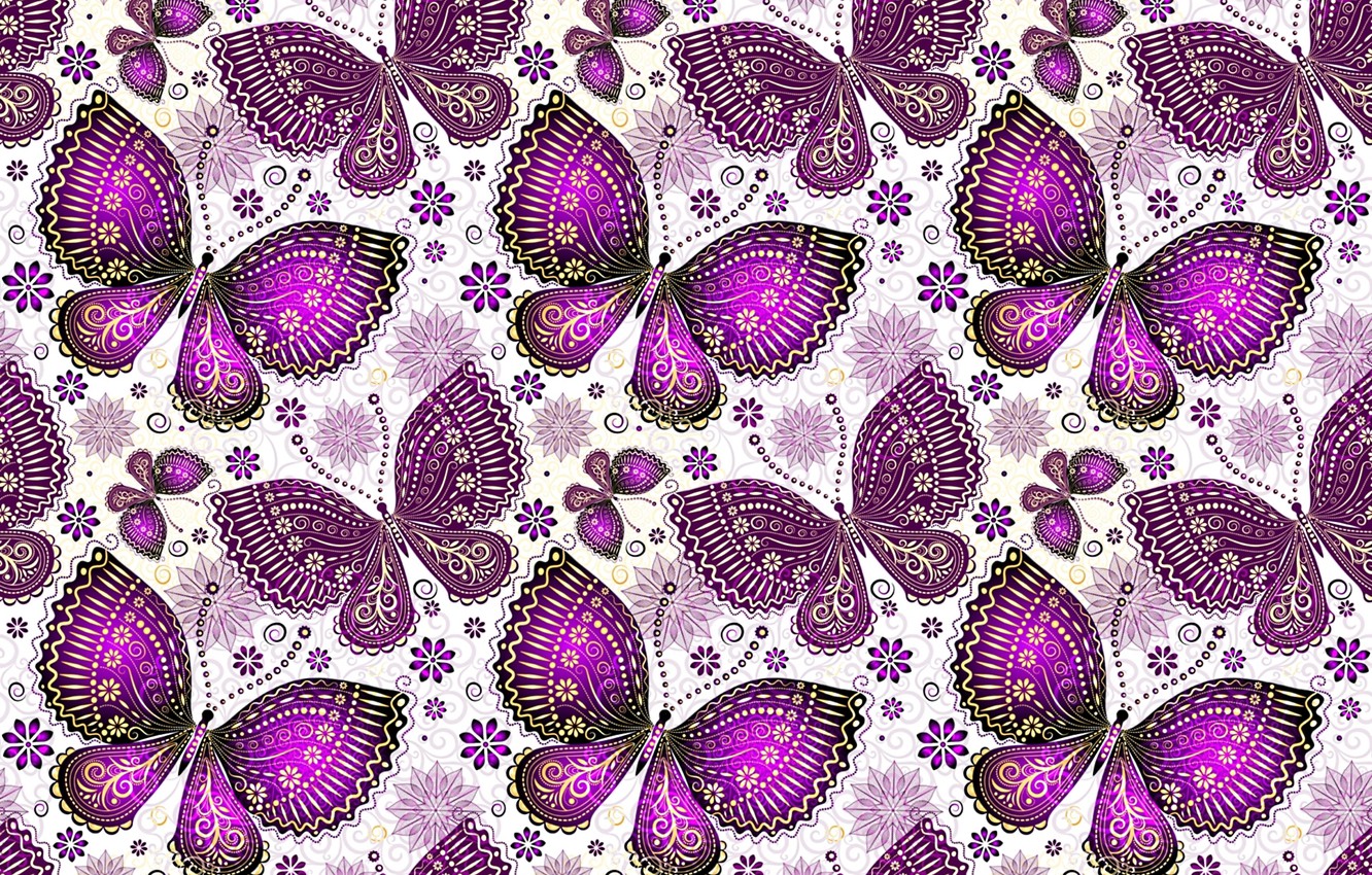 Wallpaper butterfly, pattern, wings image for desktop, section текстуры