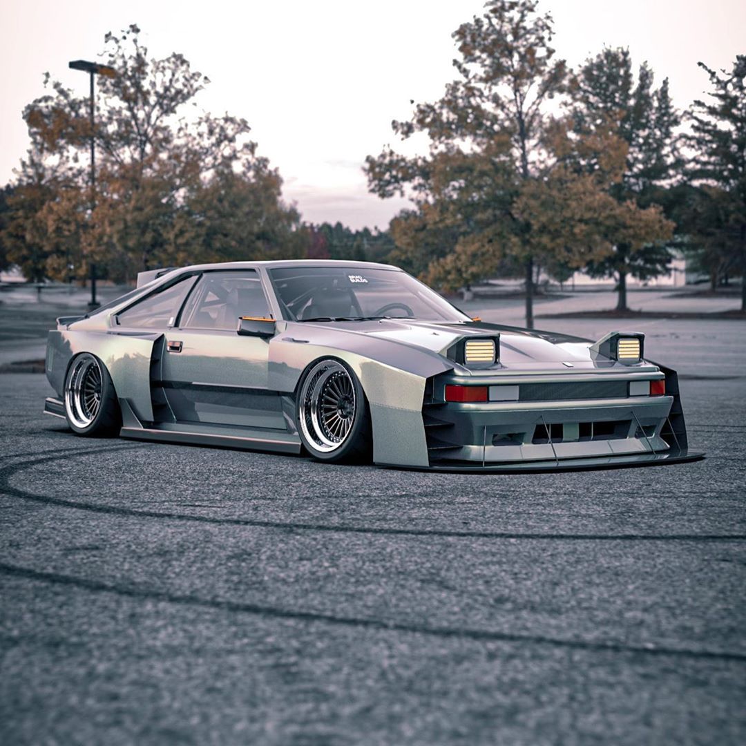 Classic Toyota Celica Supra Triple X Is a Widebody Rendering