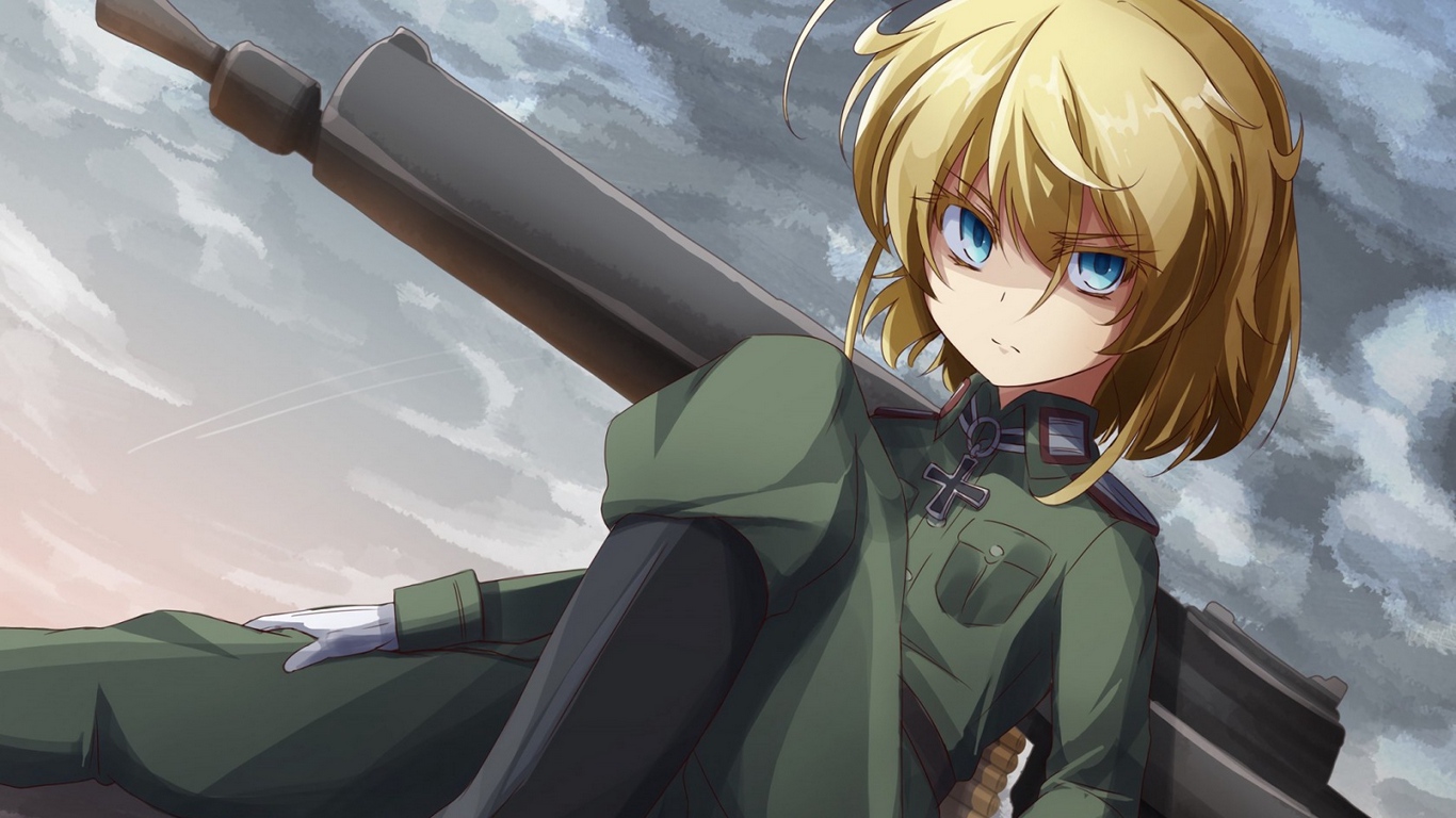 Wallpaper Tanya Degurechaff, Youjo Senki, Saga Of Tanya Of Tanya The Evil