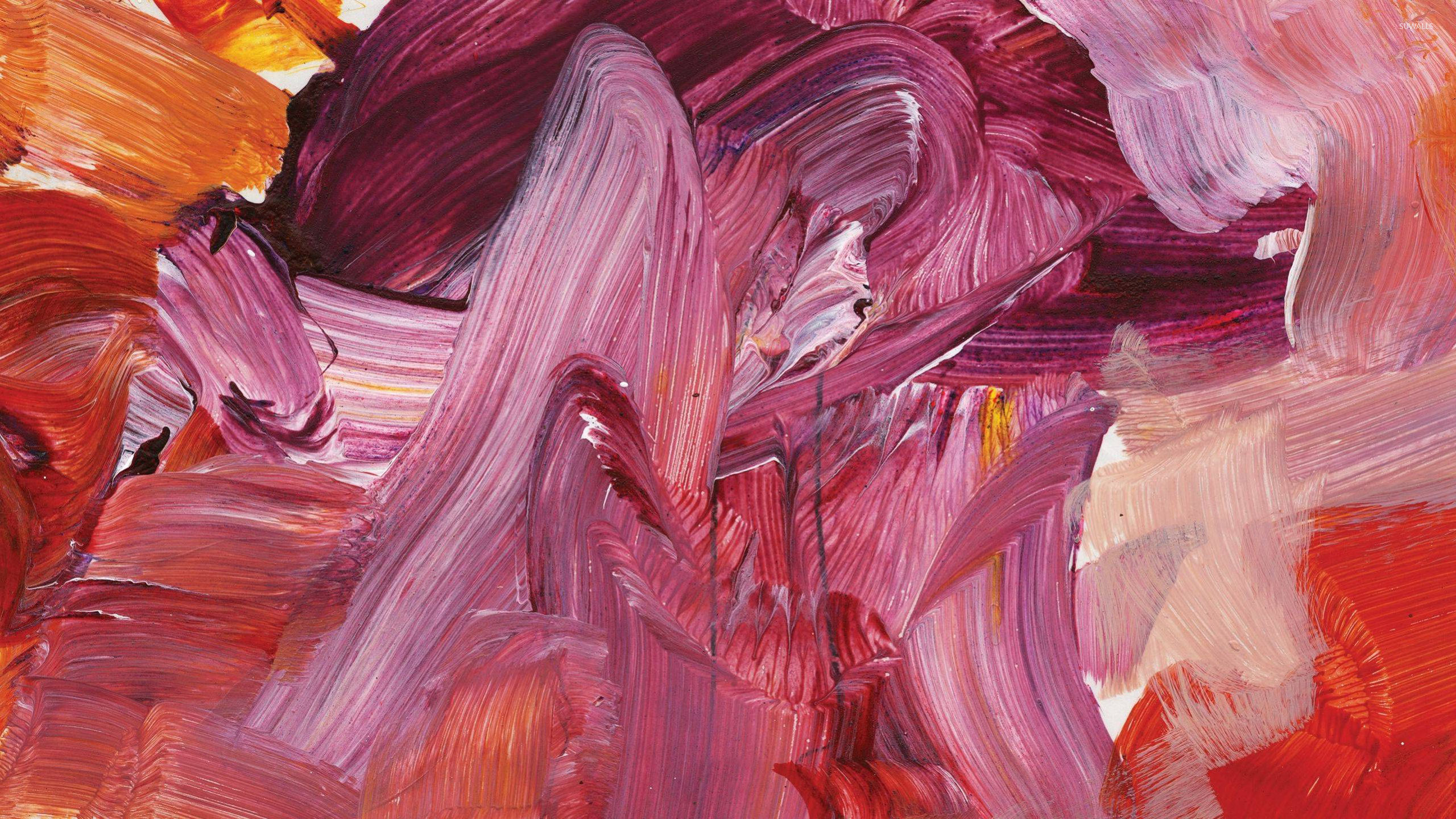 Purple paint strokes wallpaper wallpaper