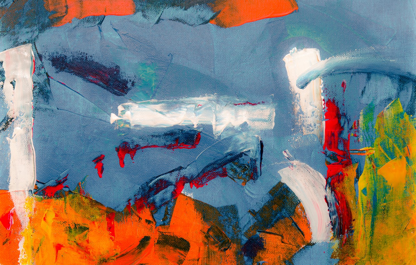 Wallpaper paint, canvas, color, strokes, color, paint, canvas, brush strokes image for desktop, section текстуры