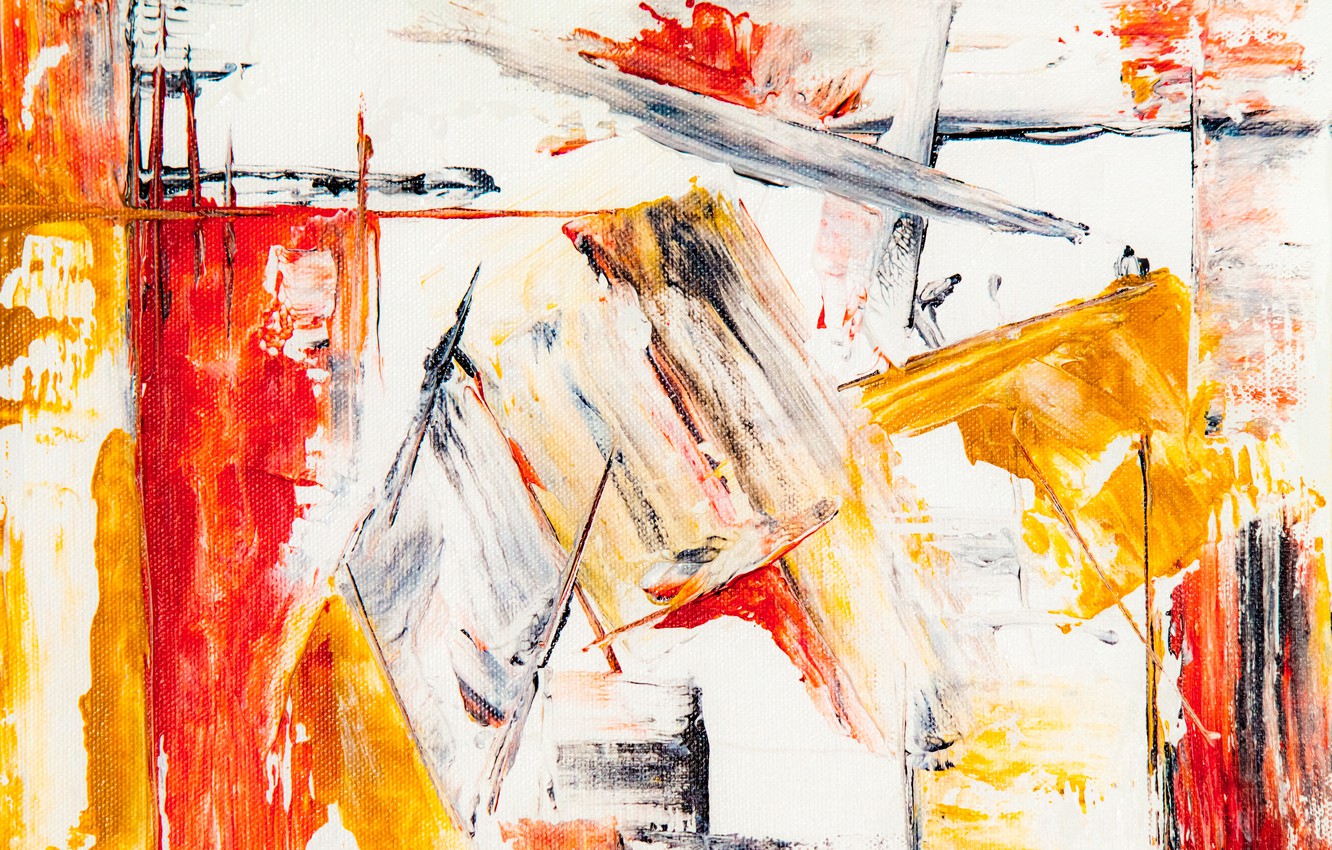 Wallpaper line, abstraction, paint, brush strokes, color texture image for desktop, section абстракции