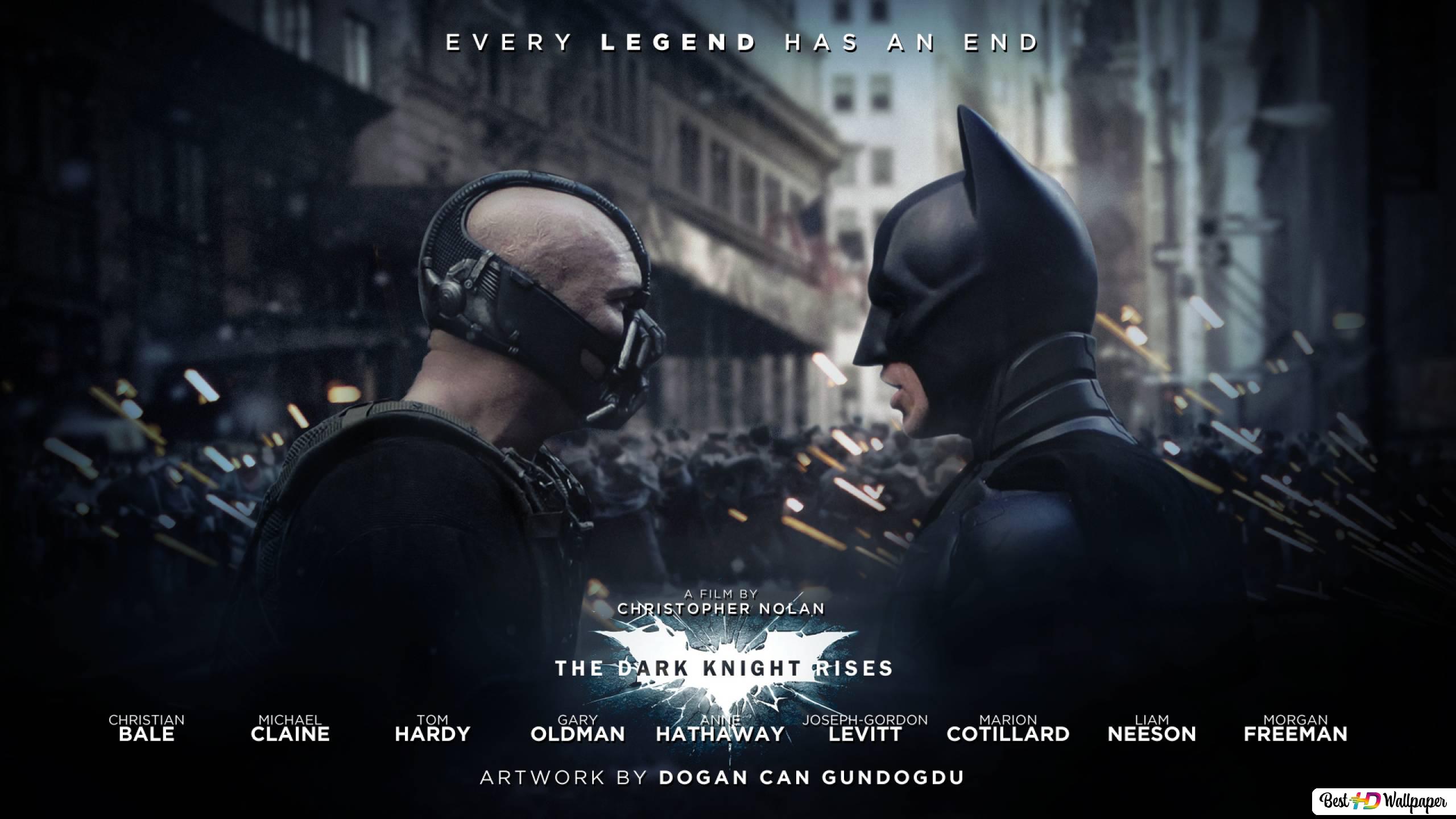 The Dark Knight Rises movie poster HD wallpaper download