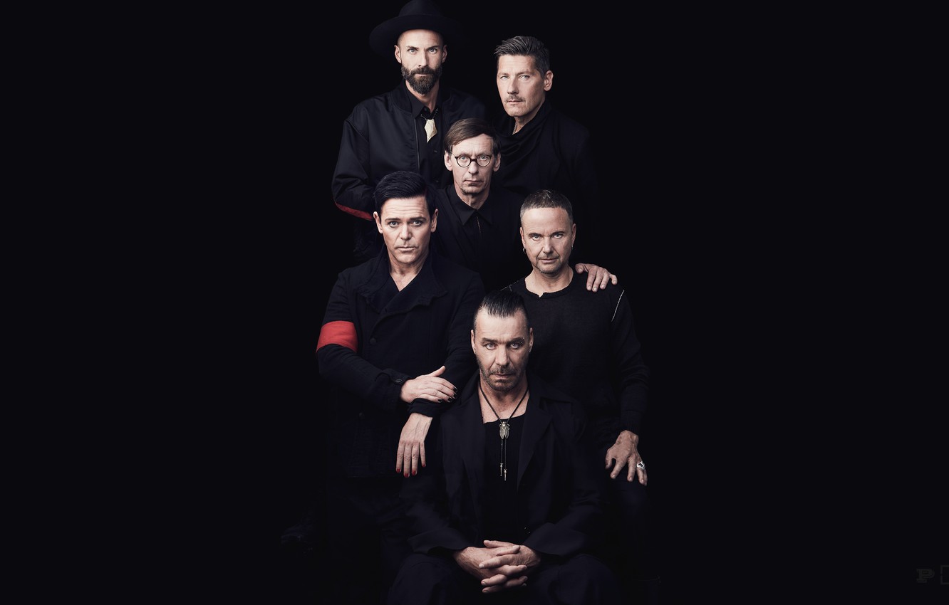 Wallpaper Rammstein, Band, Till Lindemann, Till Lindemann, Paul Landers, Richard Z. Kruspe, Richard Kruspe, Paul Landers, Oliver Riedel, Oliver Lars Riedel, Christian Flake Lorenz, FLAC Lorenz, Christoph Doom Schneider, Rammstein2019, Christopher