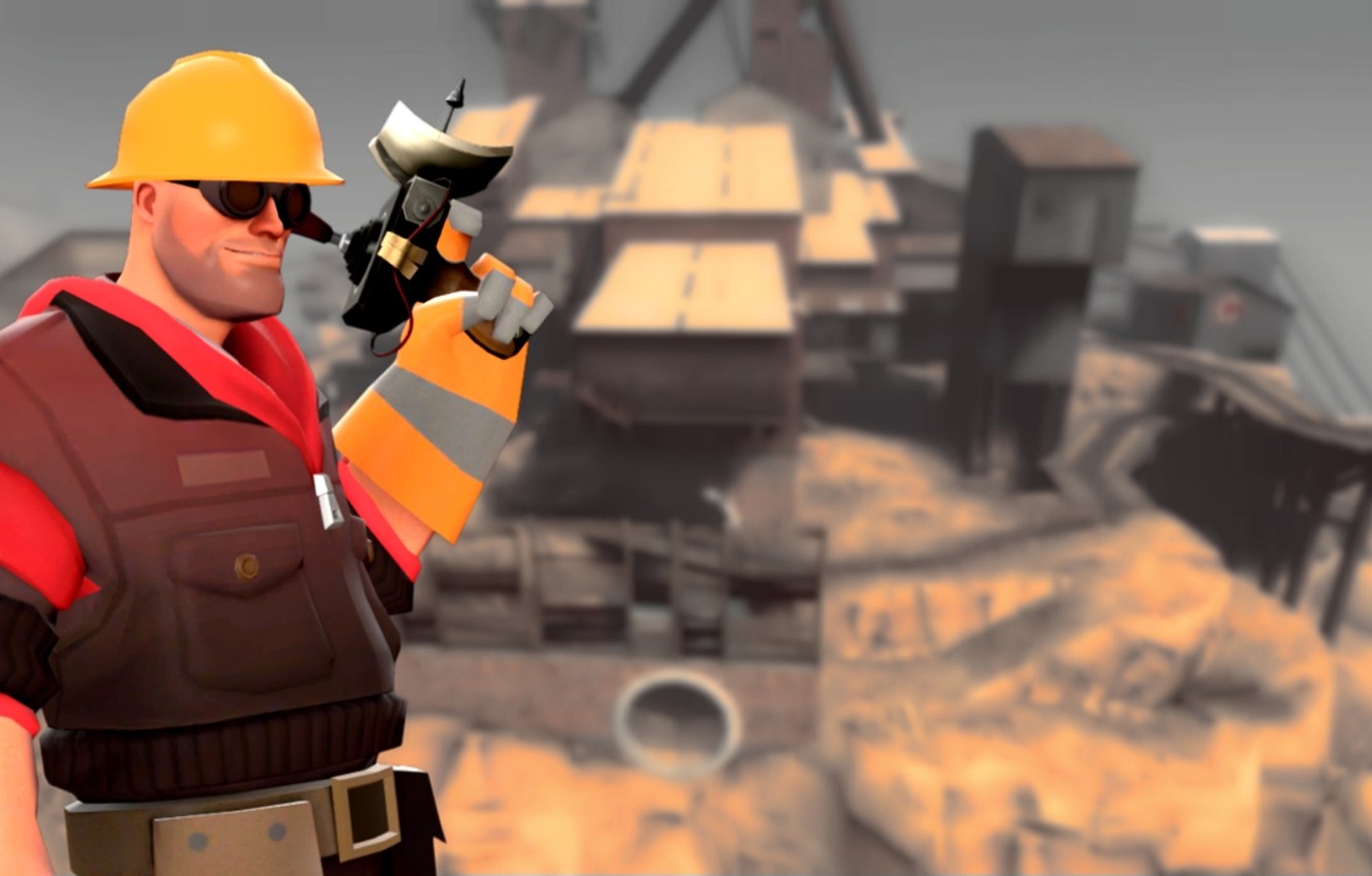 Wallpaper team fortress tf engineer, TF2 image for desktop, section игры