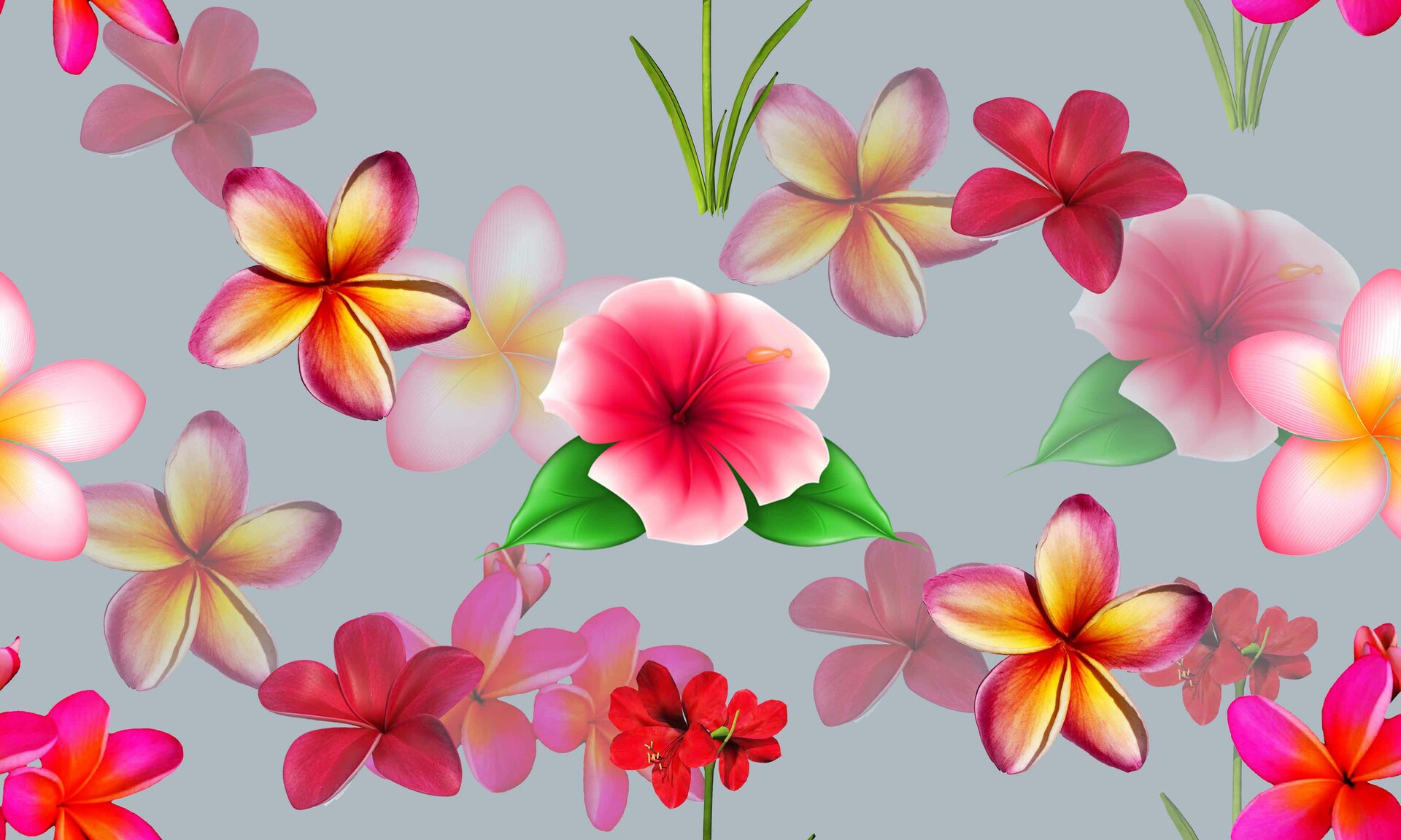 Cute pattern in small flower. Small colorful flowers., EON THE ART STUDIO EON THE ART STUDIO