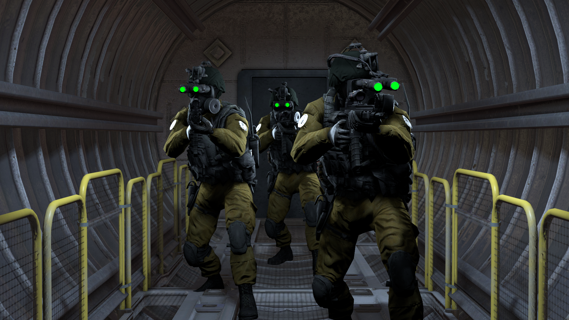 Mobile Task Force Unit Epsilon 11, Designated Nine Tailed Fox, Has Entered The Facility