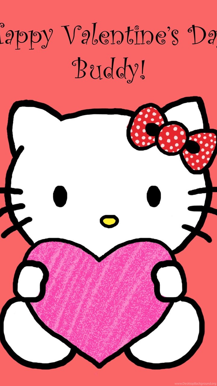Hello Kitty Valentine By HermioneFrost Desktop Background