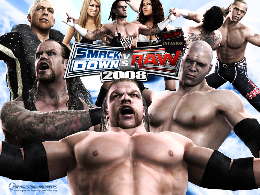 My Free Wallpaper Wallpaper, WWE Smackdown VS. Raw 2008