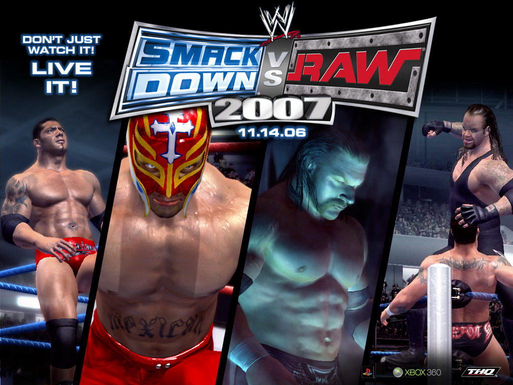 Free download WWE Smackdown vs Raw Wallpaper [1024x768] for your Desktop, Mobile & Tablet. Explore Smackdown Wallpaper. Smackdown Wallpaper, Smackdown Wallpaper, Wwe Smackdown Wallpaper