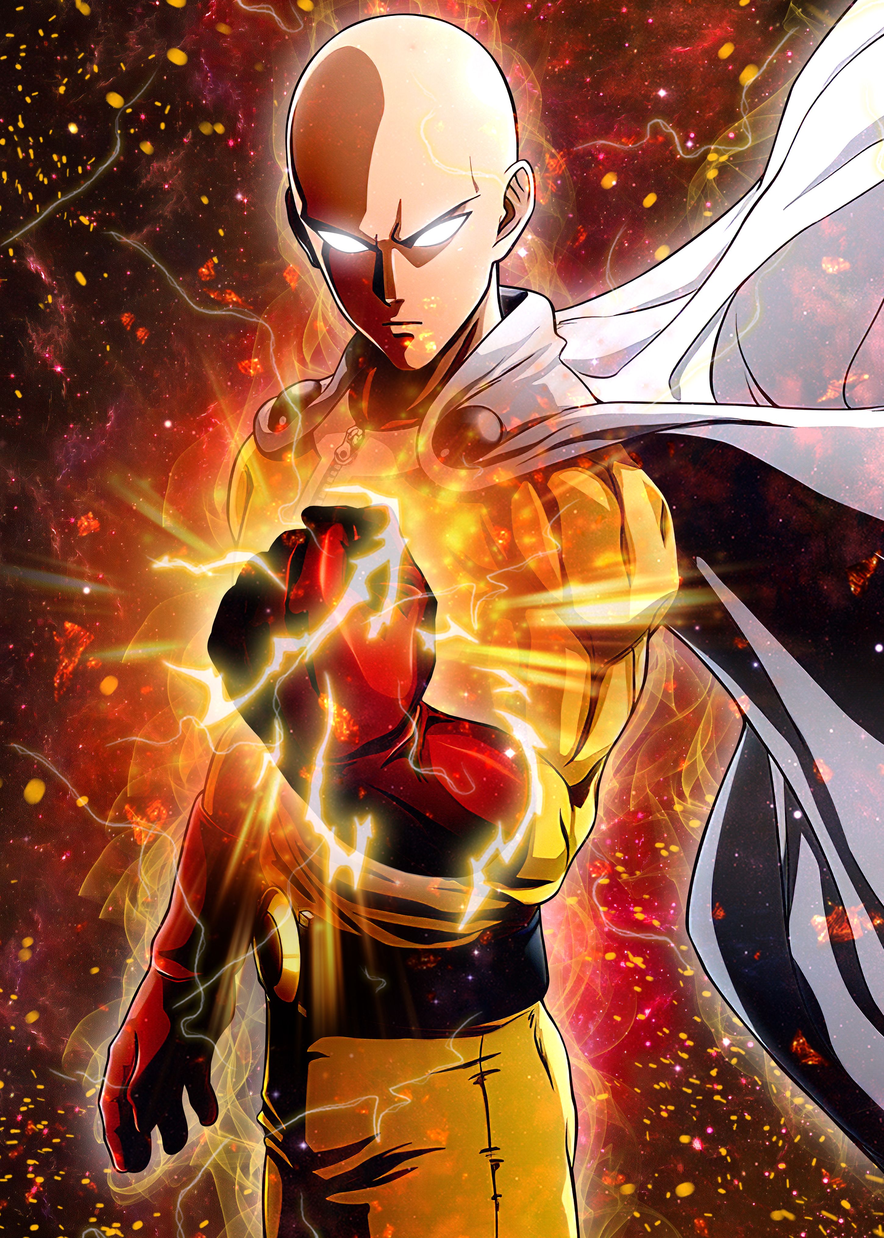 One Punch Man 4k Live wallpaper Ultra Hd #capa #pc #celular #morte #pu