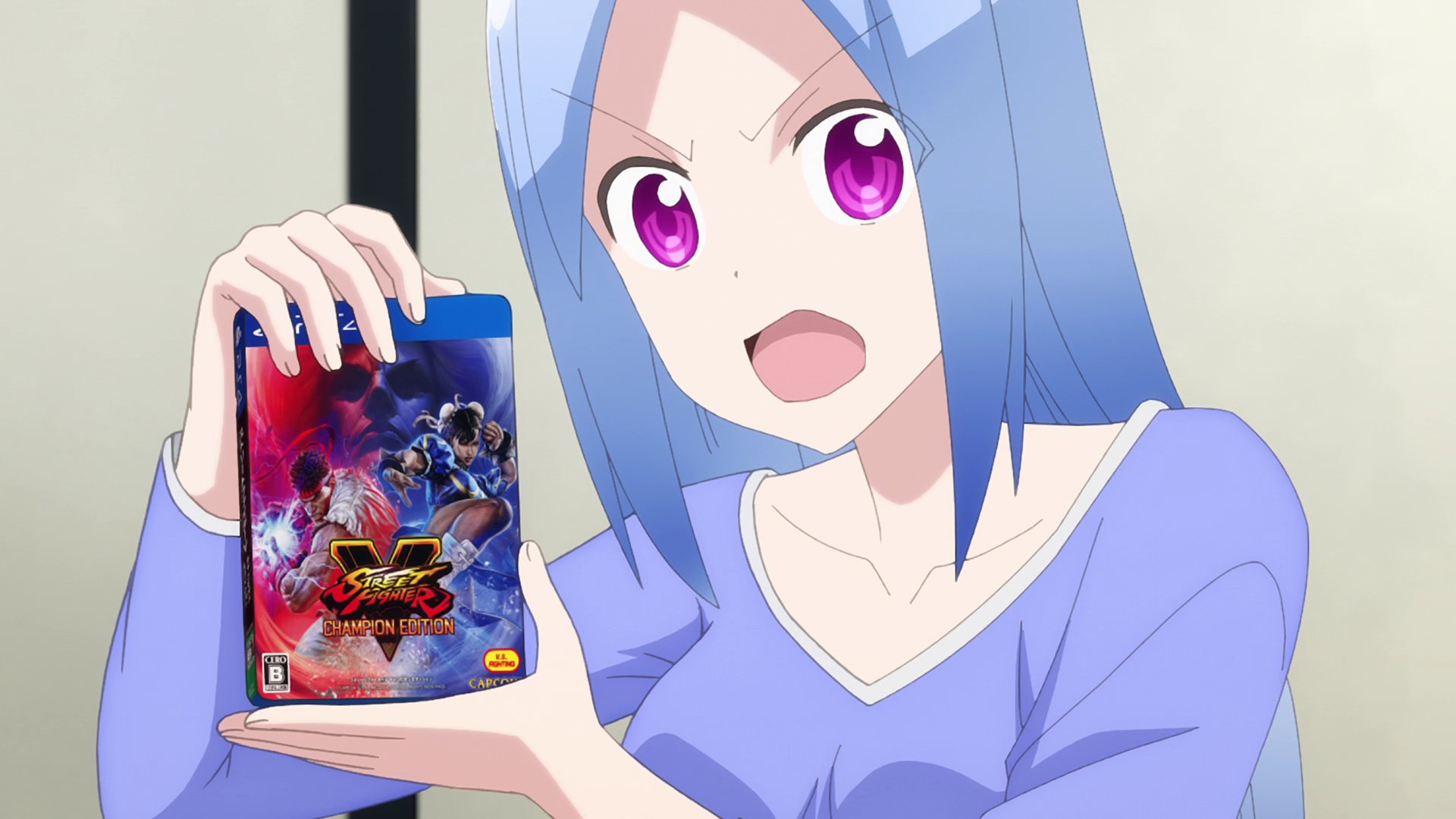 Anime Trending don't know how they did it but they straight up used Street Fighter V as is in TONIKAWA: Over the Moon For You