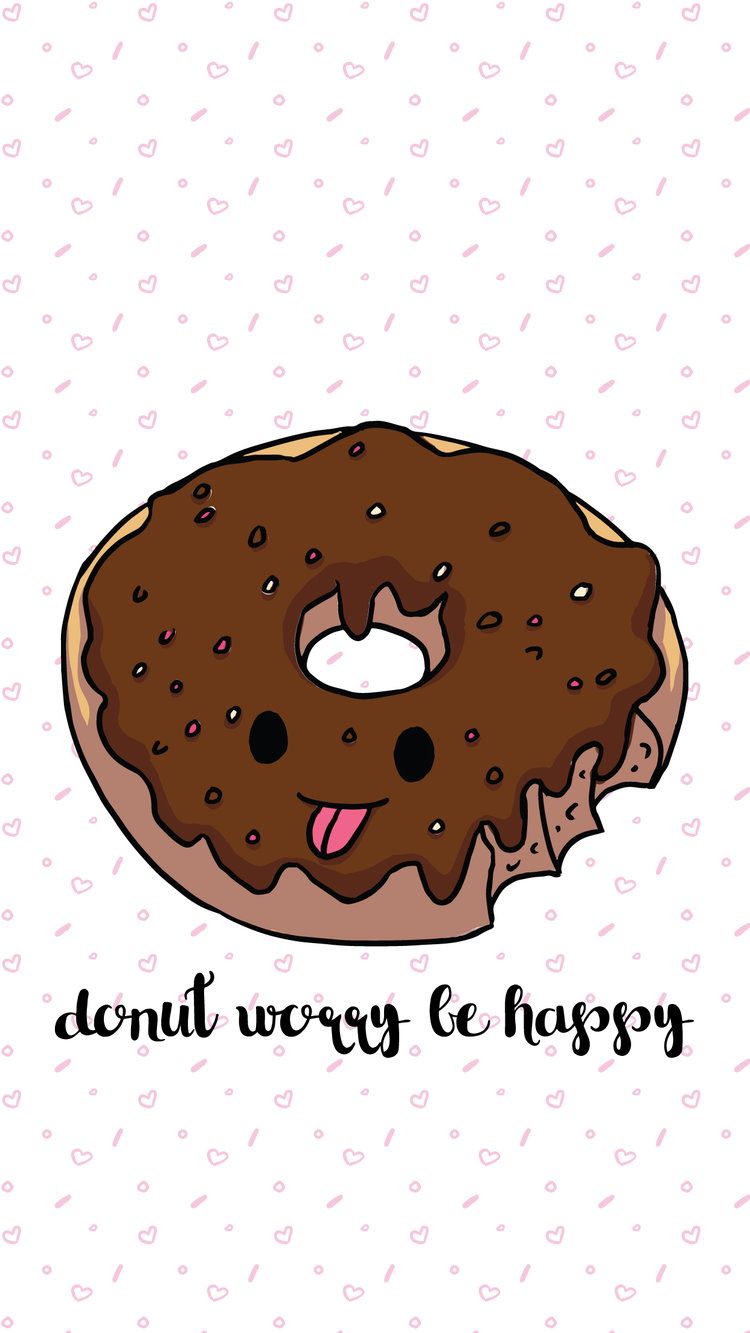 Chocolate Donuts Kawaii Wallpaper Free Chocolate Donuts Kawaii Background
