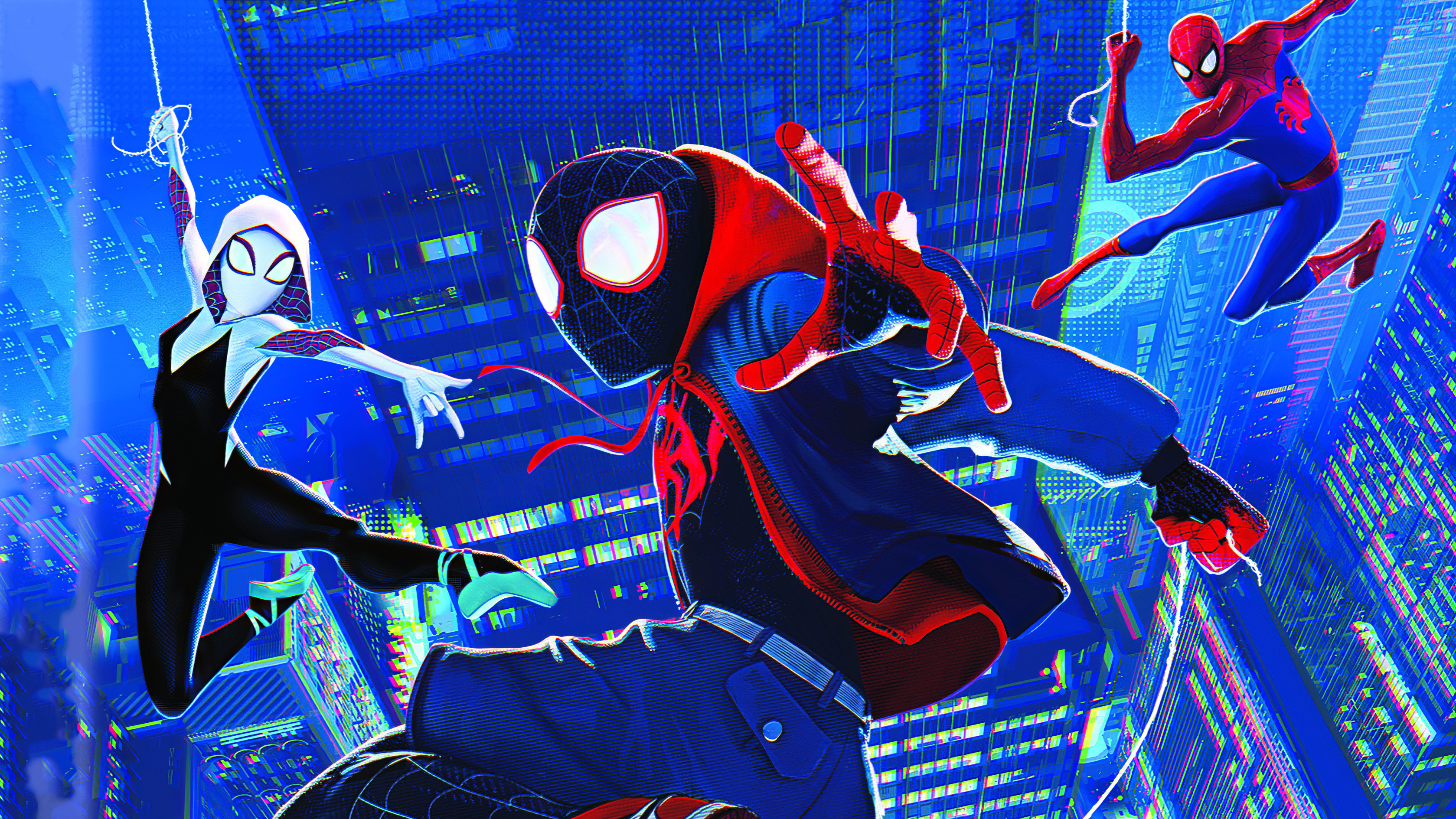 Miles Gwen Spiderman, HD Superheroes, 4k Wallpaper, Image, Background, Photo and Picture