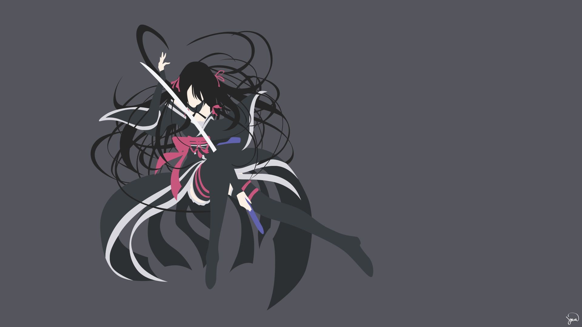 anime girls Saijaku Muhai no Bahamut Kirihime Yoruka (Saijaku muhai no bahamut ) P #wallpaper #hdwallpaper #desktop. Saijaku muhai no bahamut, Anime, Bahamut