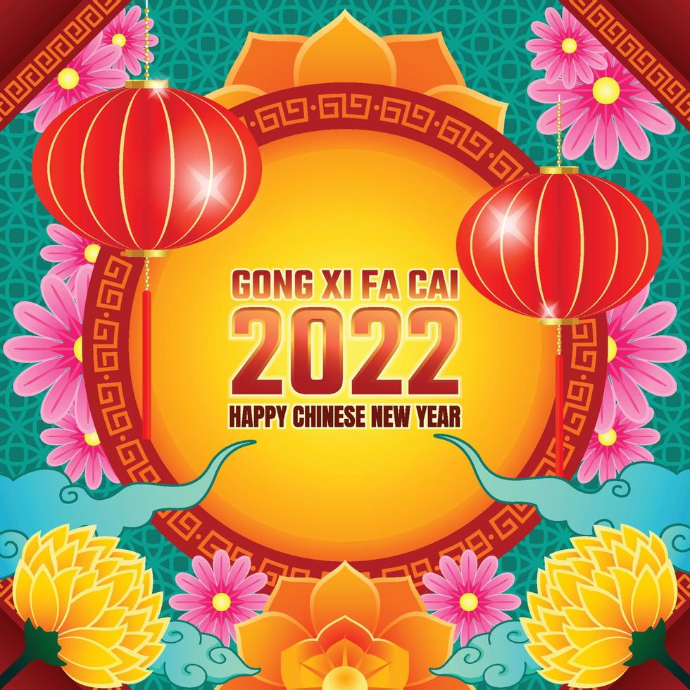 Happy Chinese New Year 2022 Gong Xi Fa Cai
