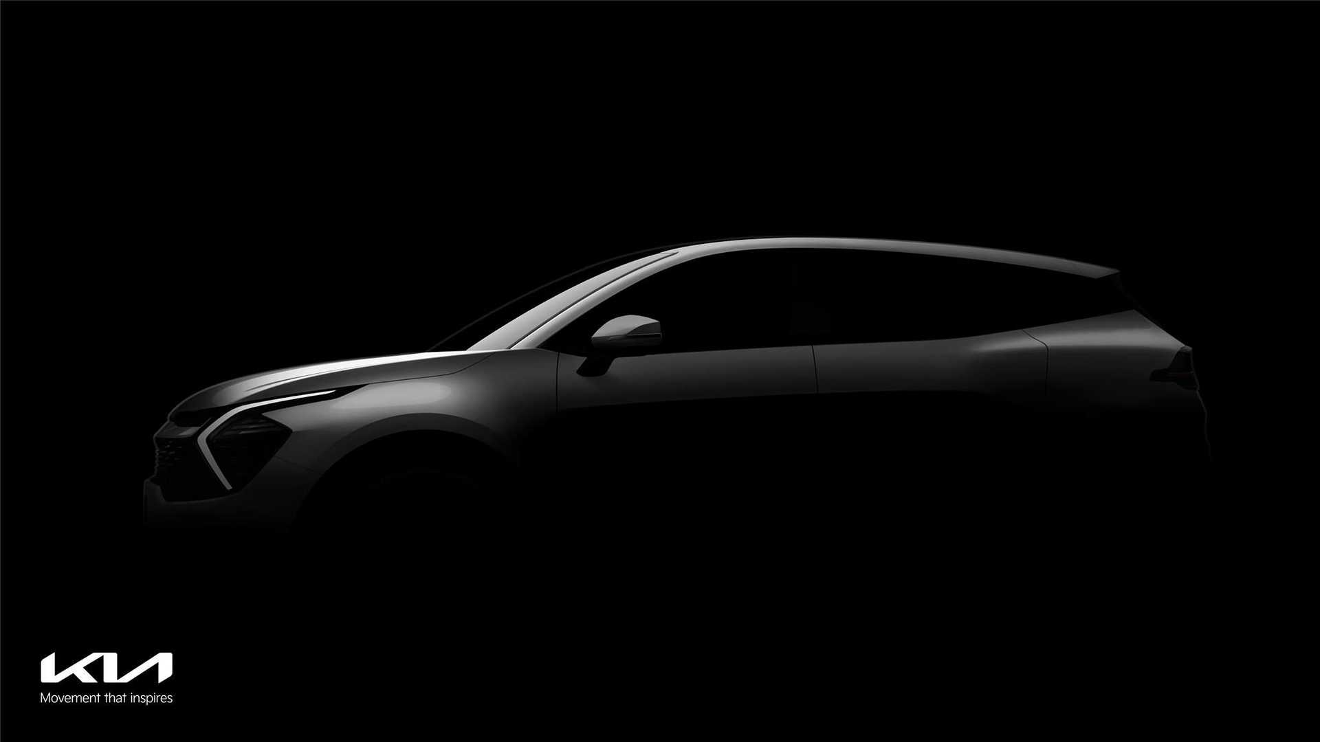 2022 Kia Sportage Teaser Photo Reveal EV6 Dash, June 8 Debut Date