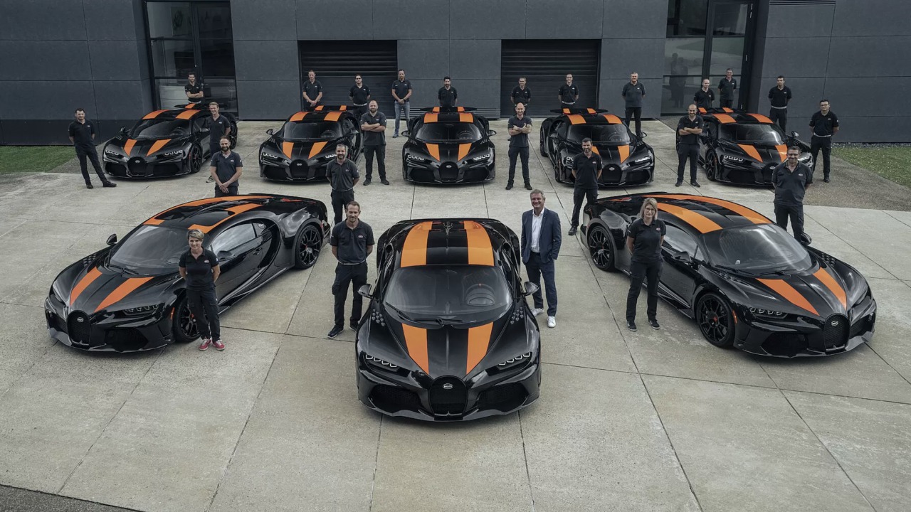 2022 Bugatti Chiron Super Sport goes into production