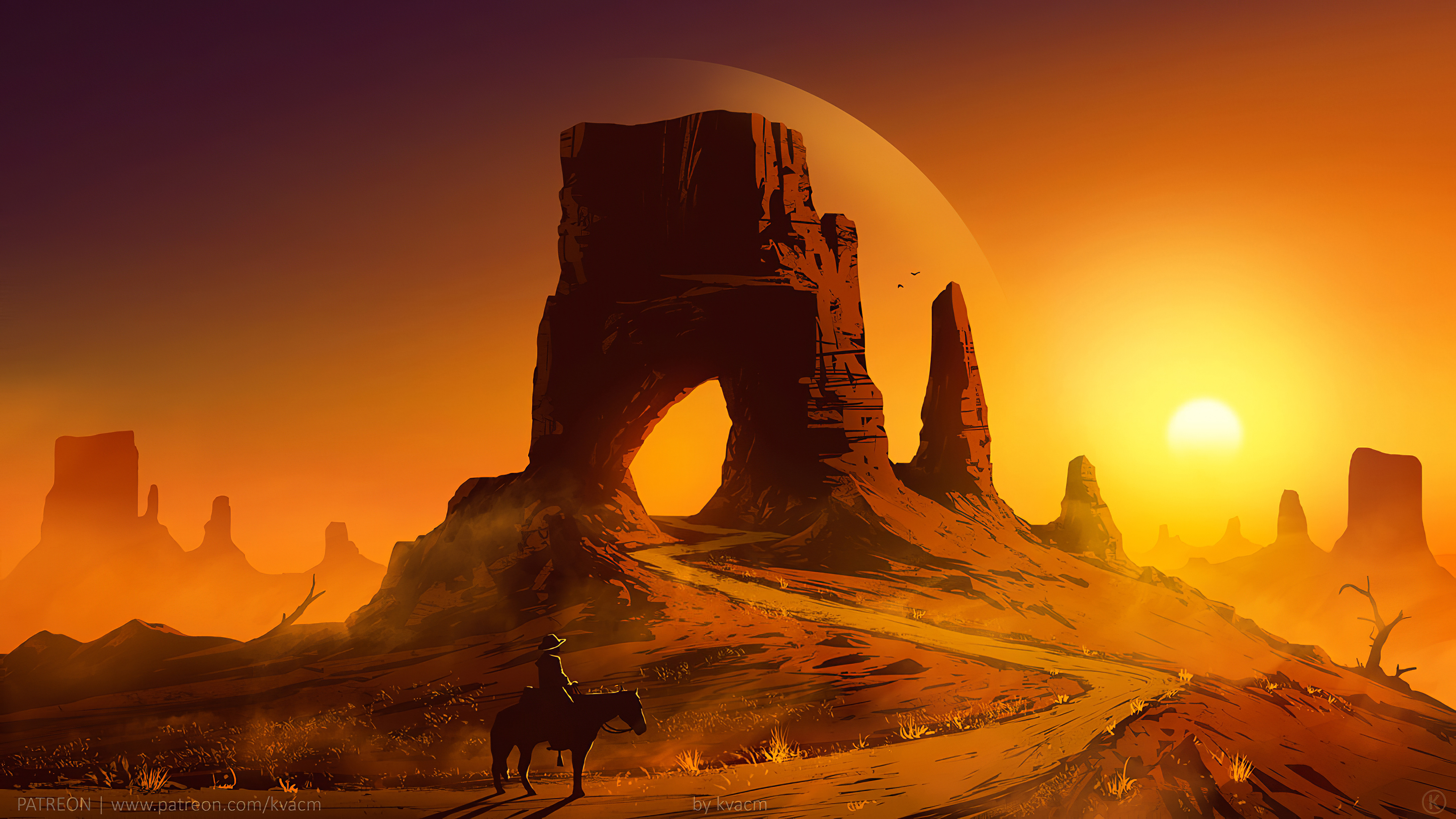 Desert Gate 4k, HD Artist, 4k Wallpaper, Image, Background, Photo and Picture