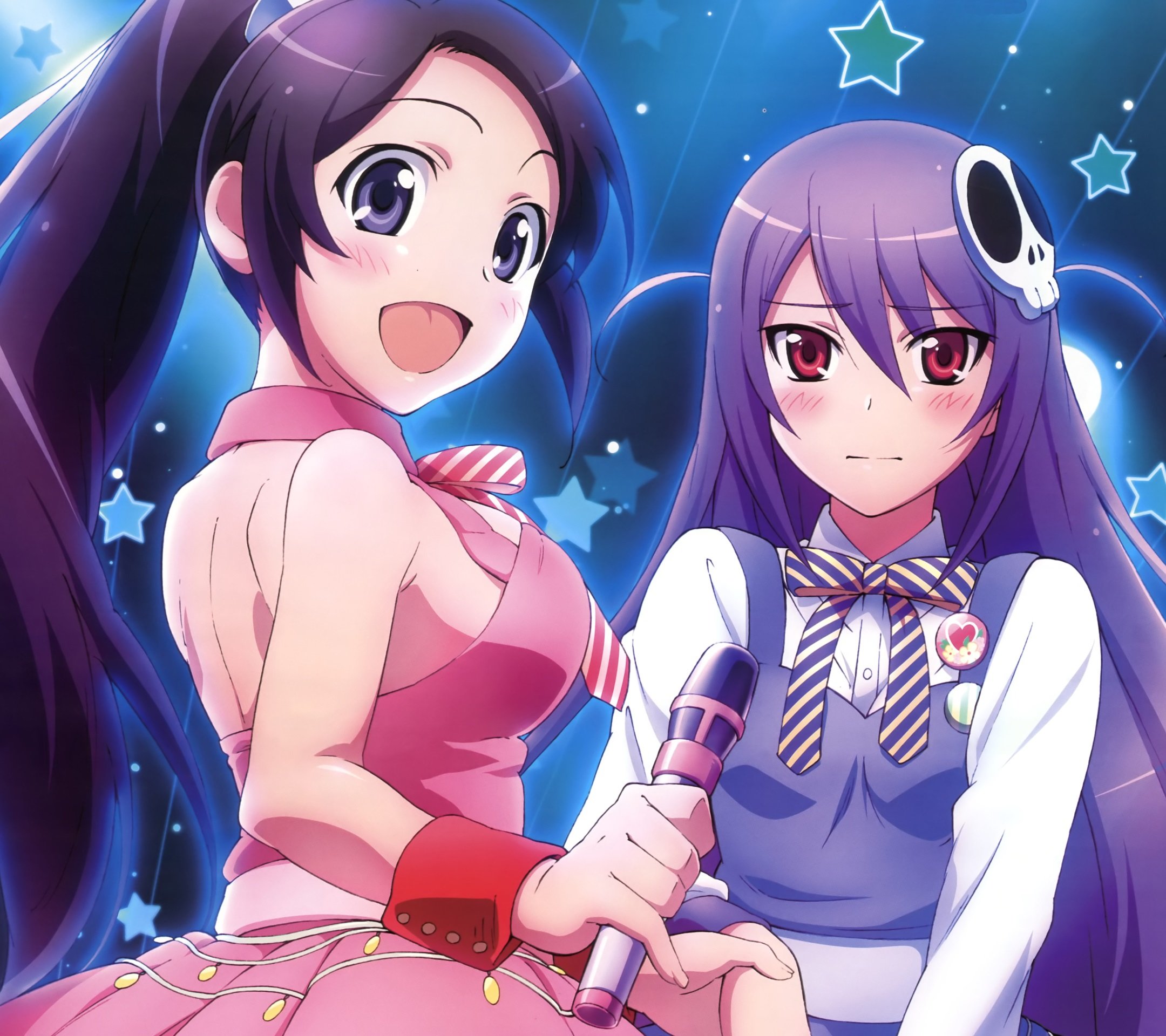 Kami nomi zo Shiru Sekai Megami Hen.Elsie and Haqua Android wallpaper 2160×1920
