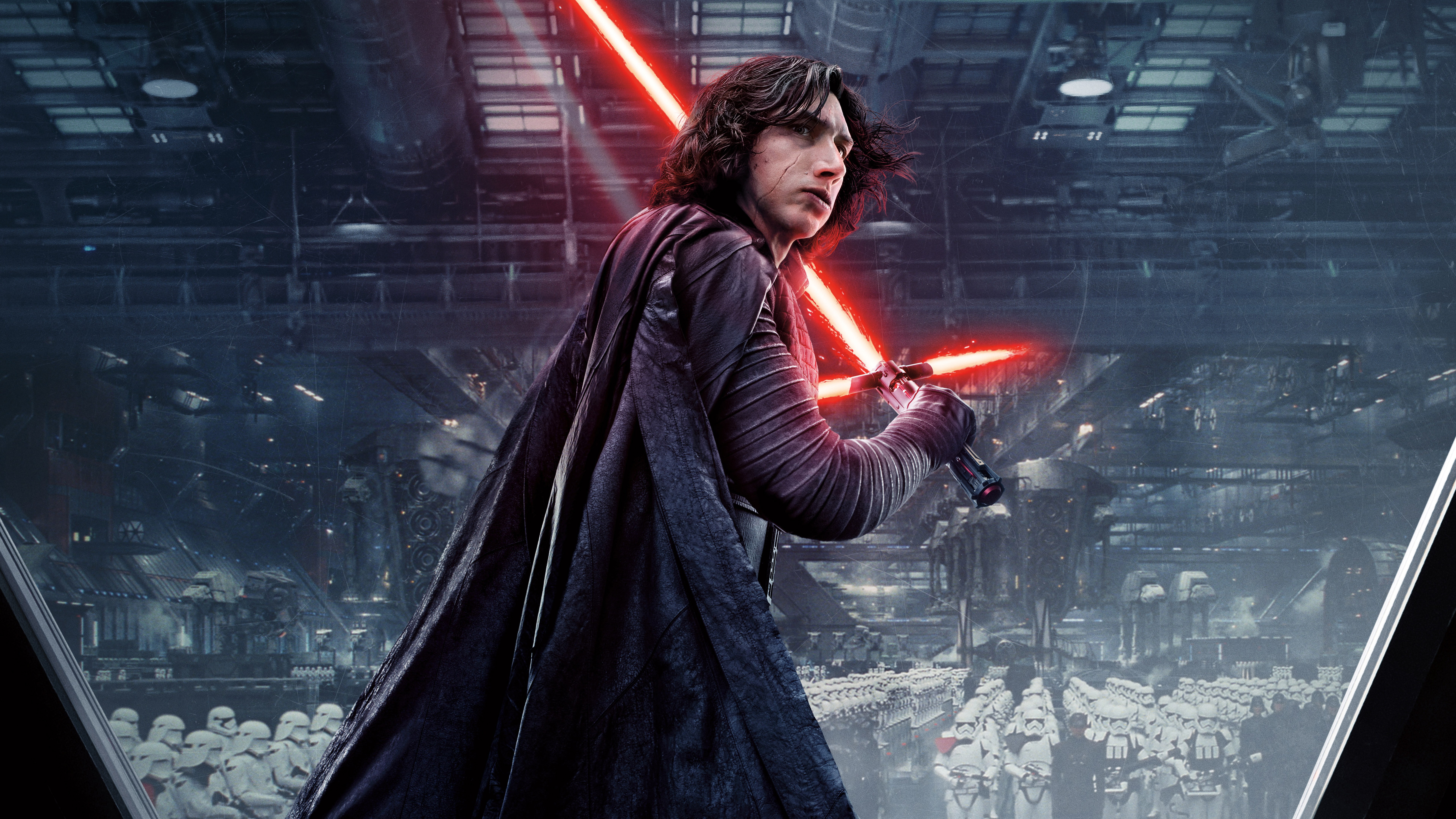 Kylo Ren 4K 8K HD Star Wars Wallpaper