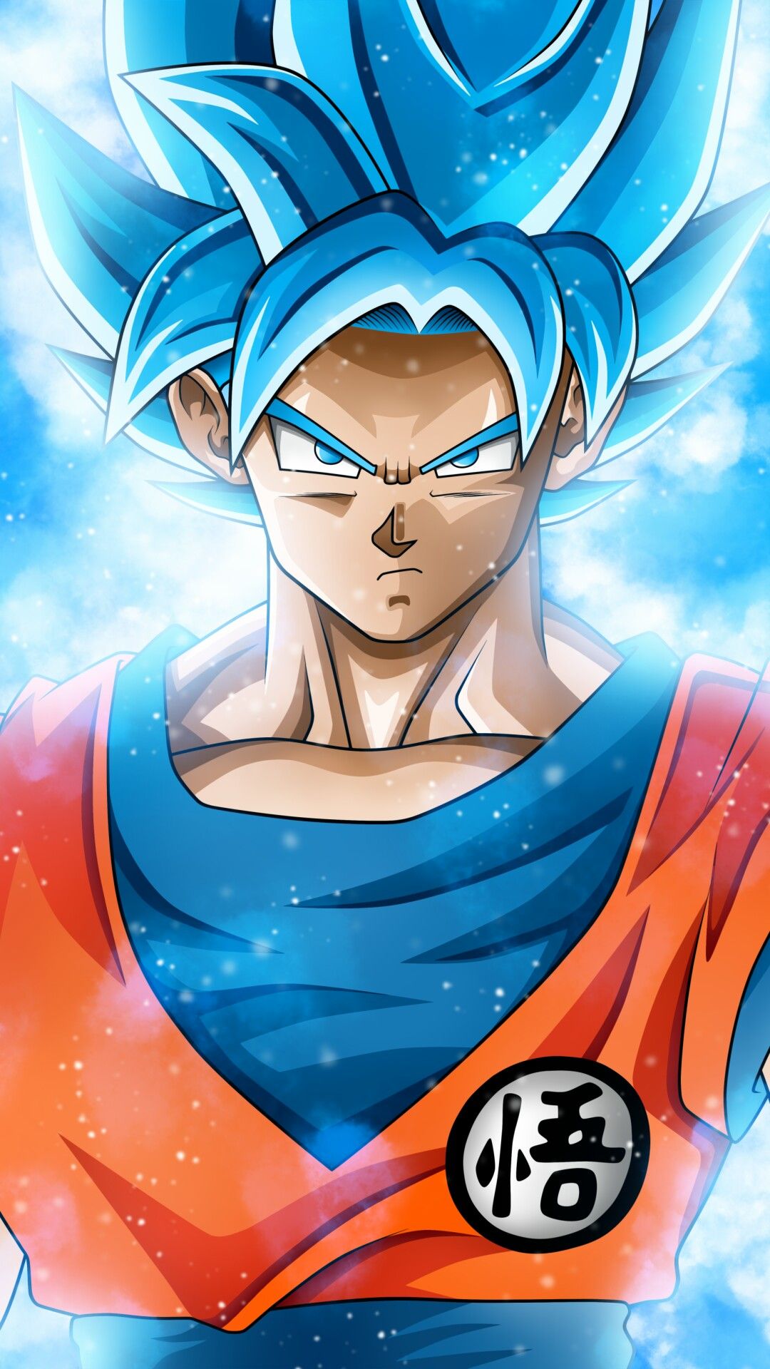 Goku Blue Hair HD Wallpaper