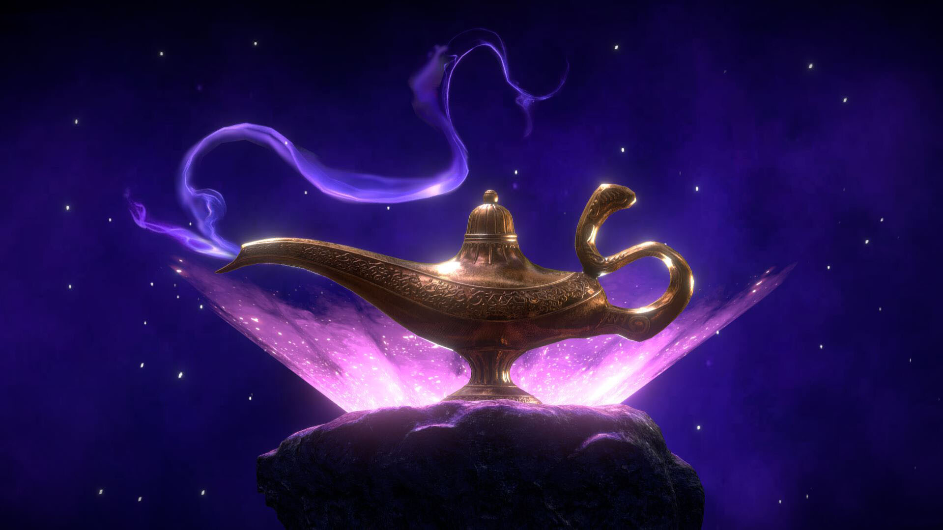 Magic Lamp Wallpaper