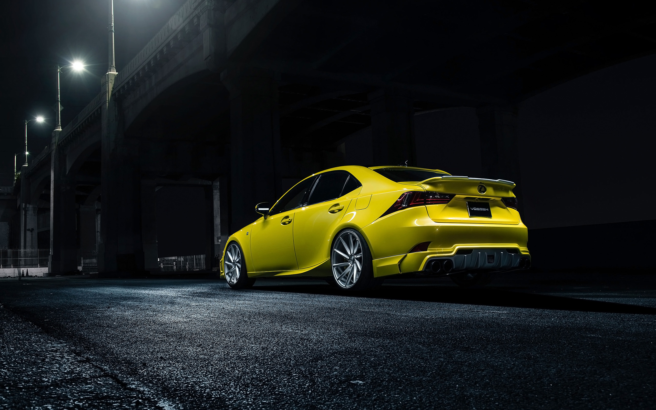 Lexus IS 350 F Sport by Vossen Wheels 2 Wallpaper. HD Car Wallpaper