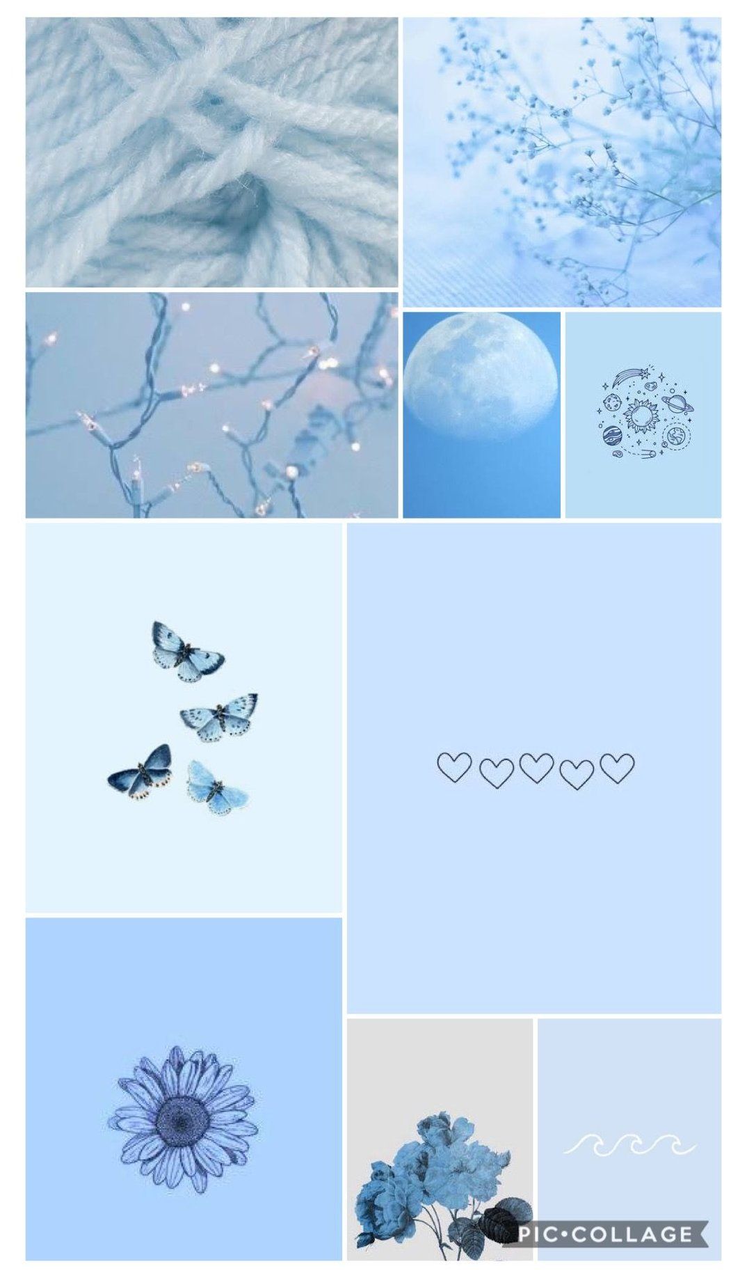 Aesthetic Light Blue Wallpaper  Blue Aesthetic Wallpaper for iPhone Free