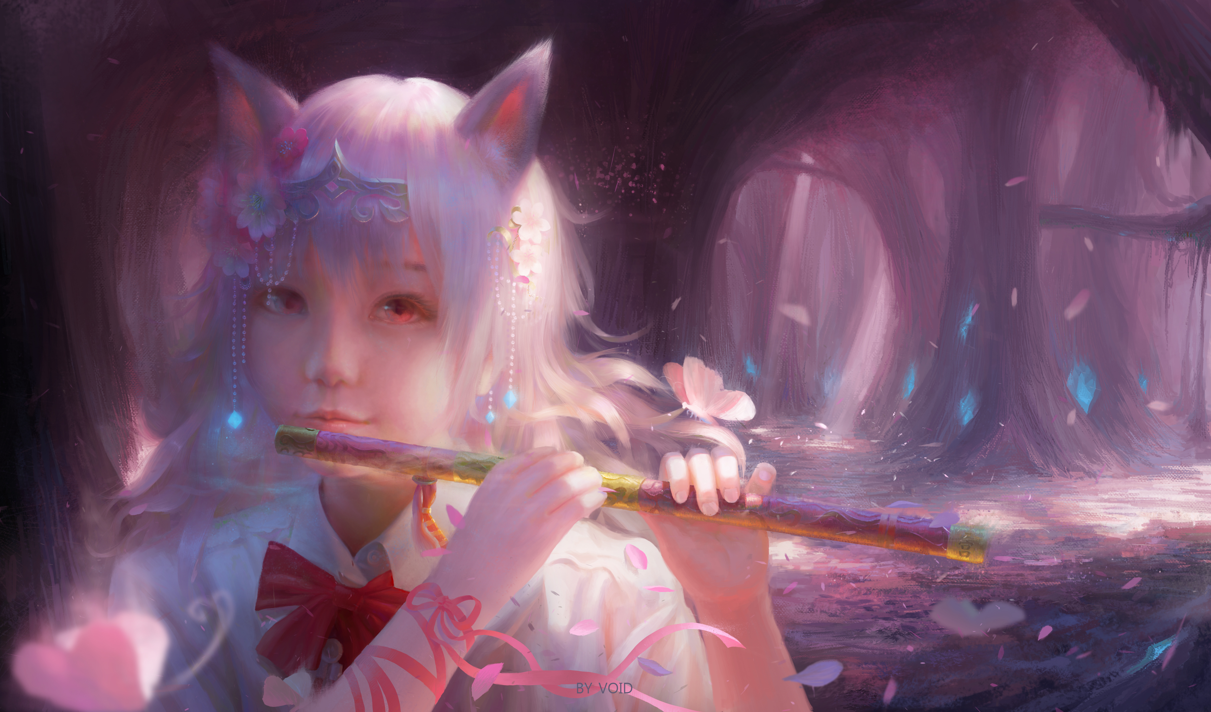 Flute 4k Ultra HD Wallpaper
