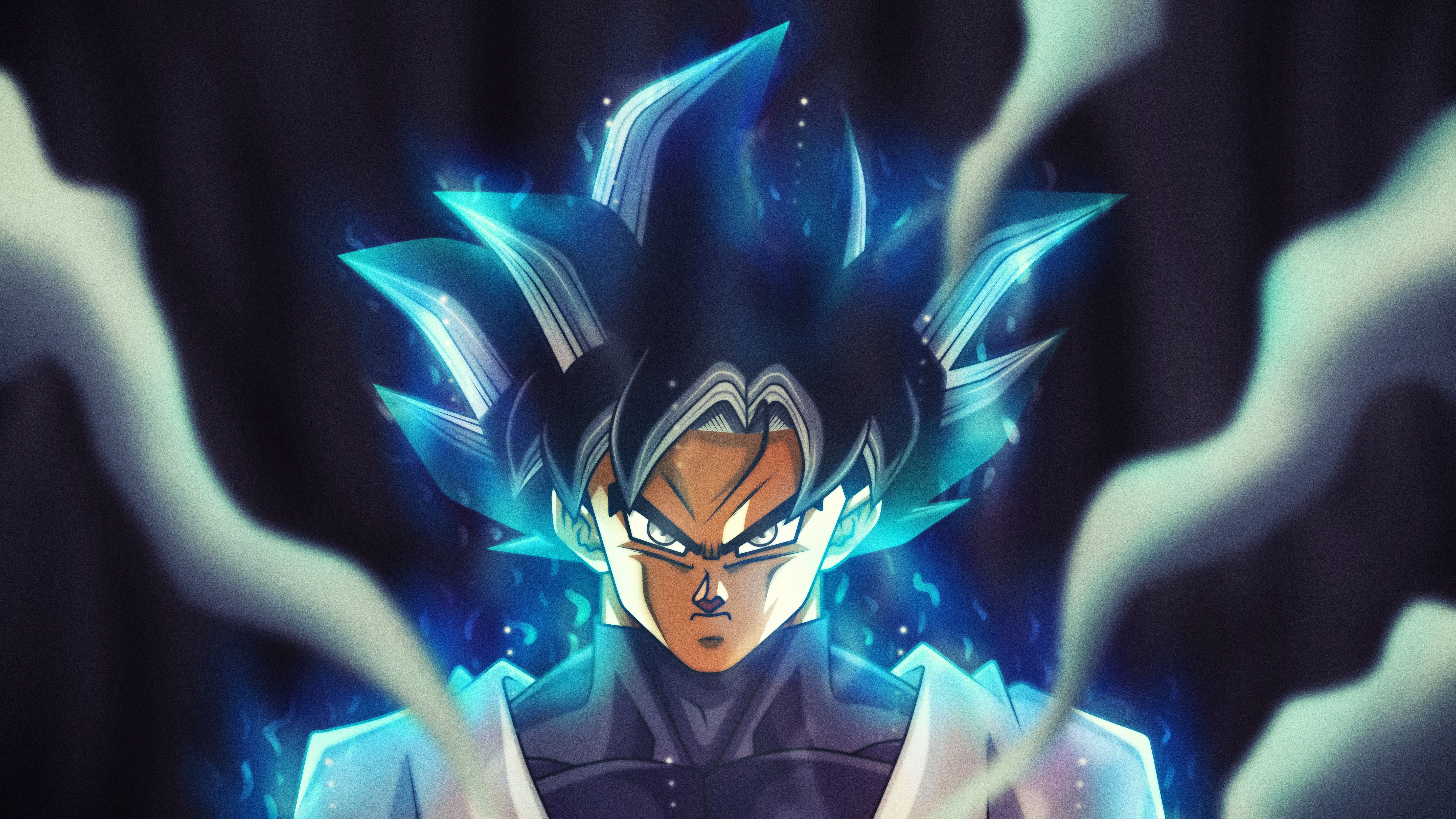 Download Awesome Supreme Drip Goku Digital Art Wallpaper