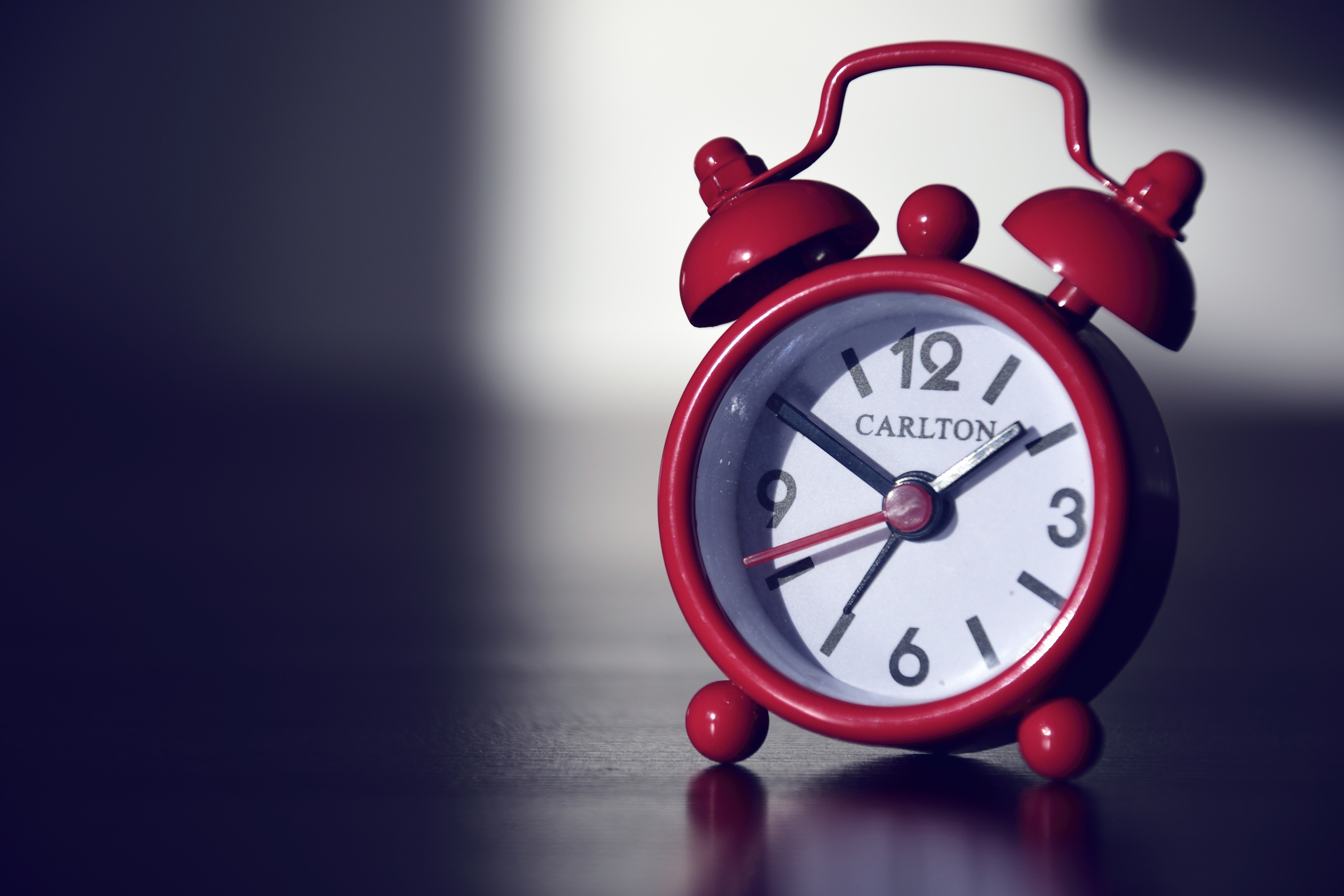 Red Carlton Alarm Clock · Free