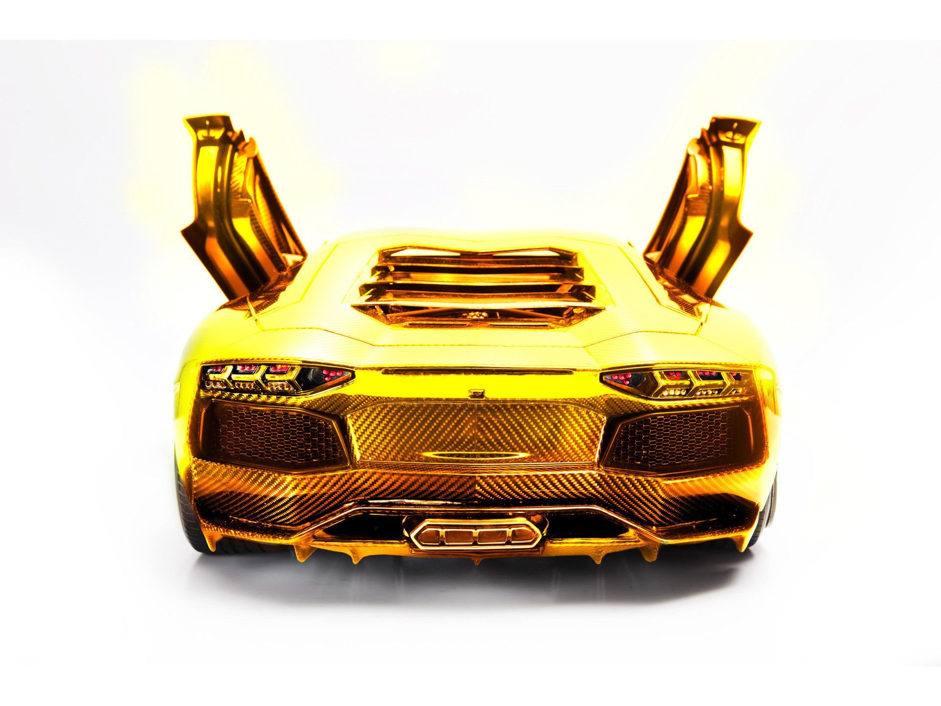 Gold Ferrari Wallpaper