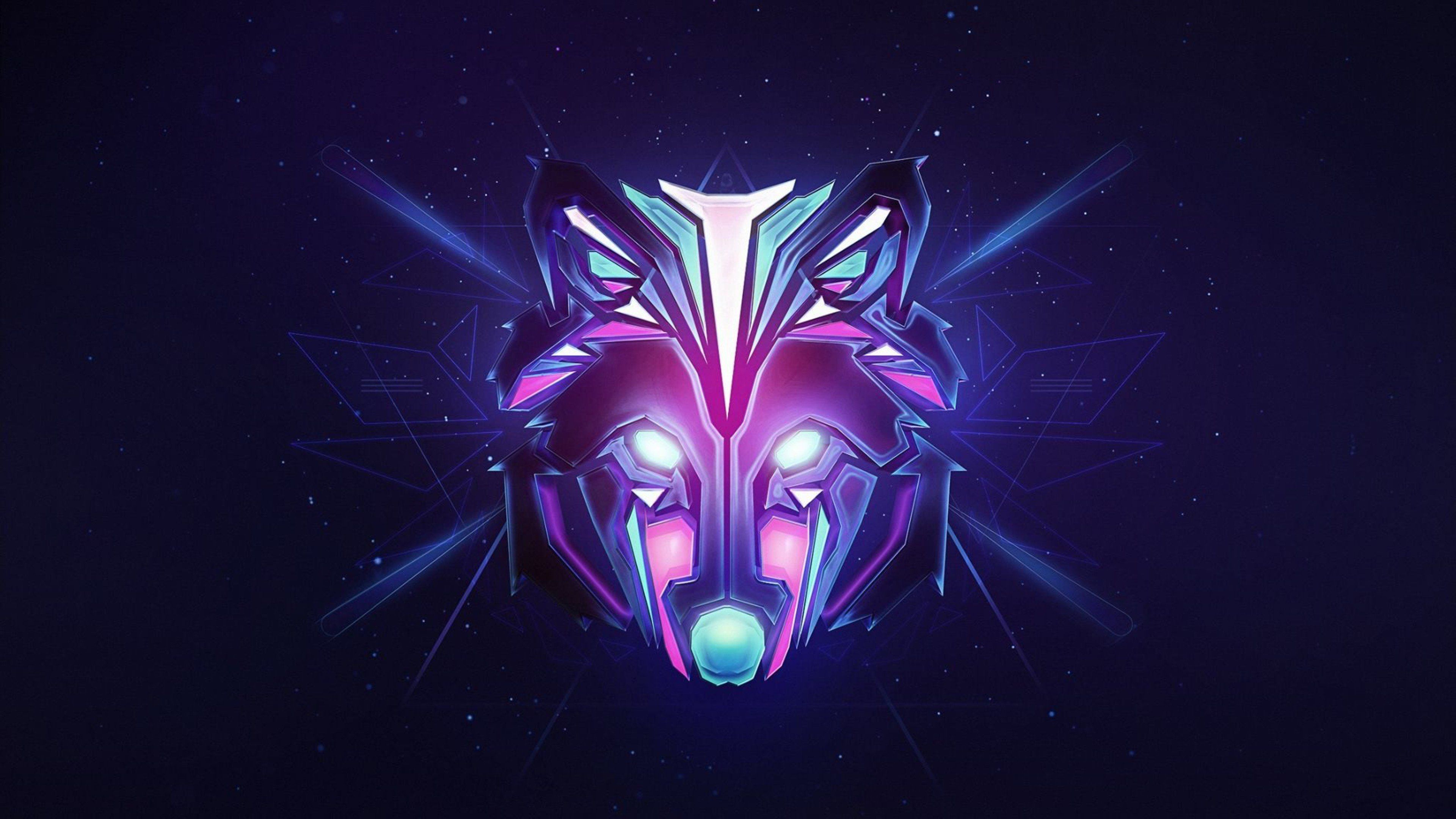 Galaxy Wolf Wallpaper