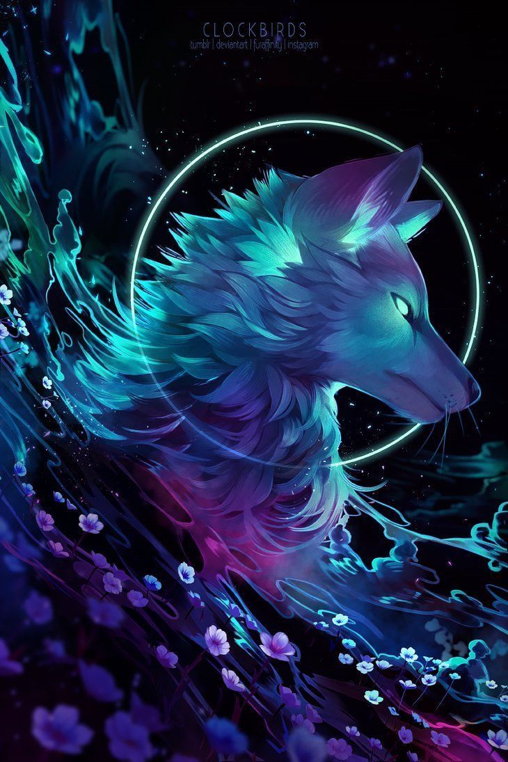 Galaxy Wolf ideas. galaxy wolf, wolf wallpaper, wolf artwork