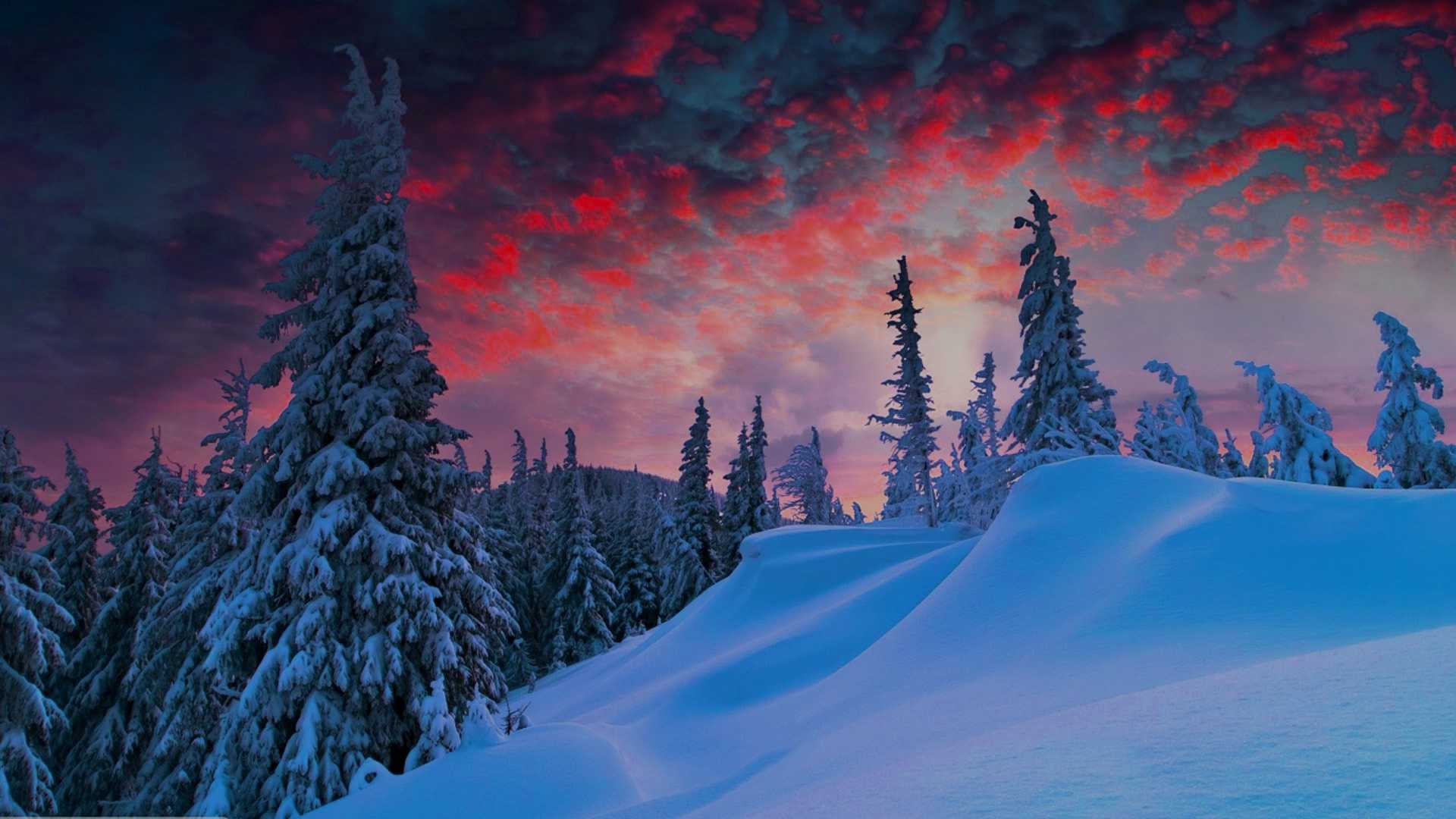 Desktop Winter Wallpaper Free HD Wallpaper