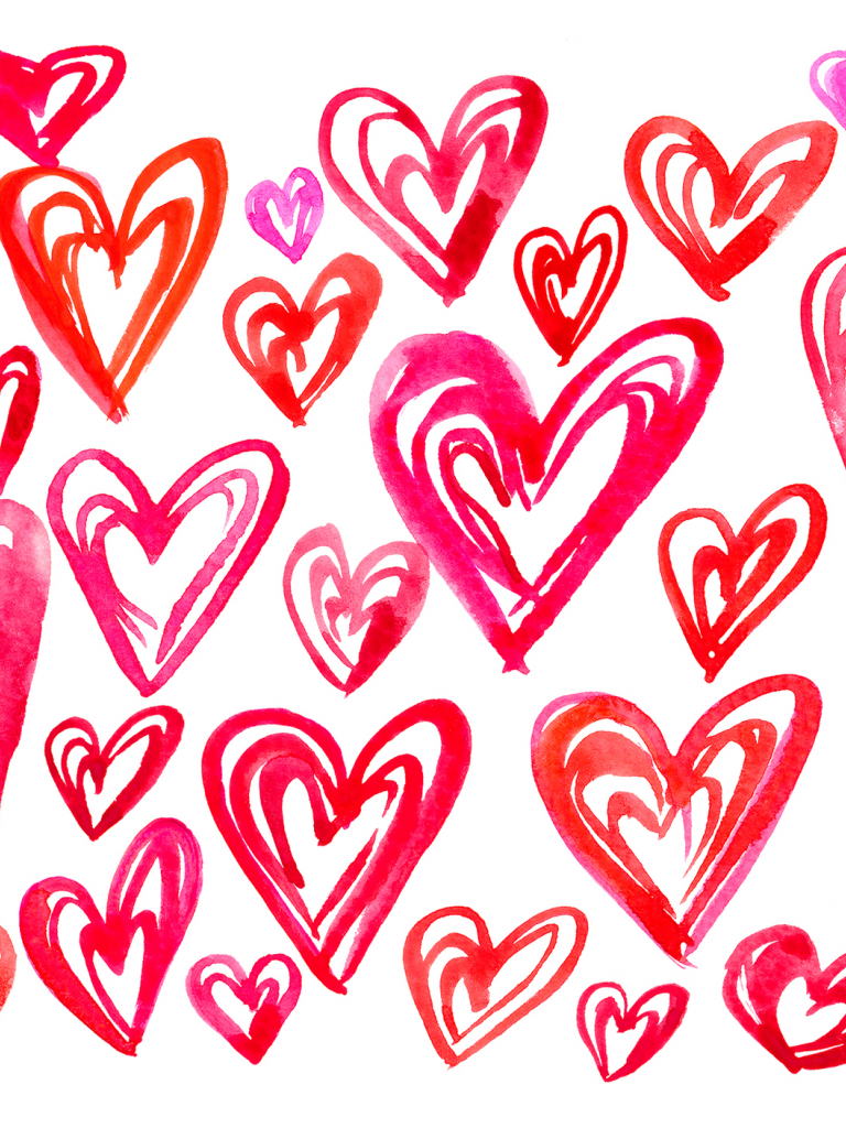Free download Happy Valentines Day Illustration and Surface Design Bryna Shields [2500x1406] for your Desktop, Mobile & Tablet. Explore Valentines Desktop Background. Valentine Wallpaper, Free Valentine Day
