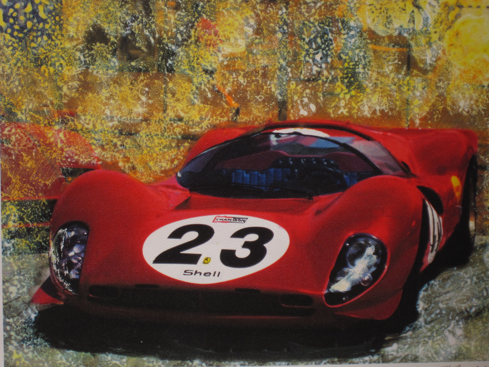 Artist's Favorite: 1966 1967 Ferrari 330 P3 And P4