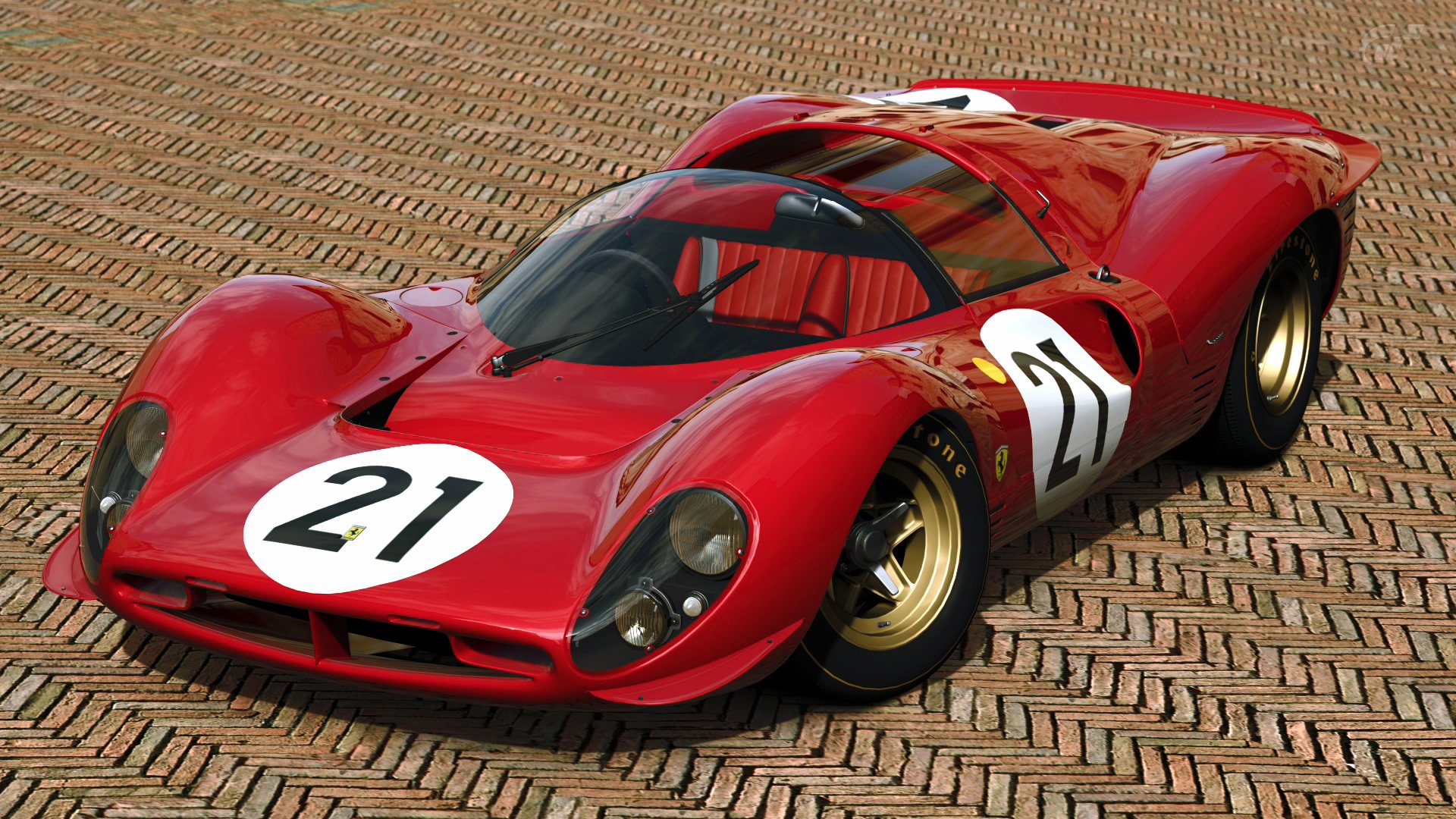 Ferrari 412P race racing classic g wallpaperx1080