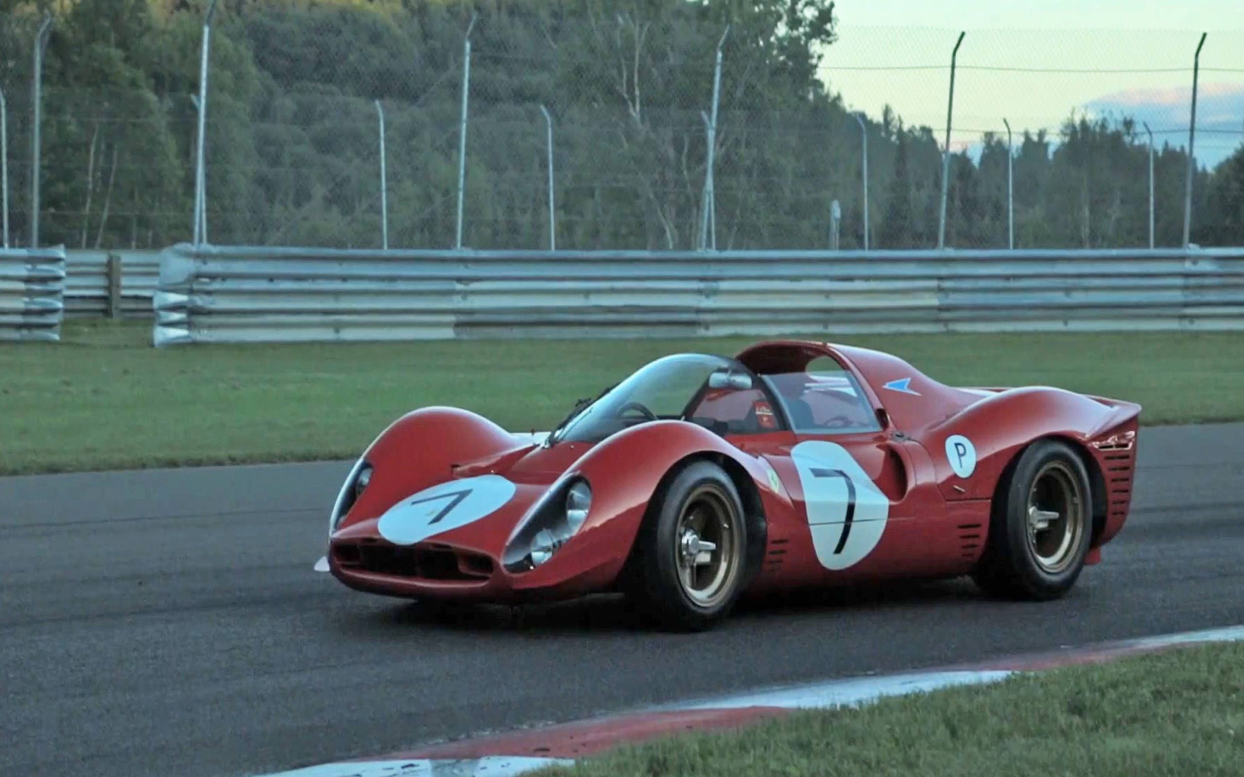 Watch the stunning Ferrari 330 P4 do what it was born to do